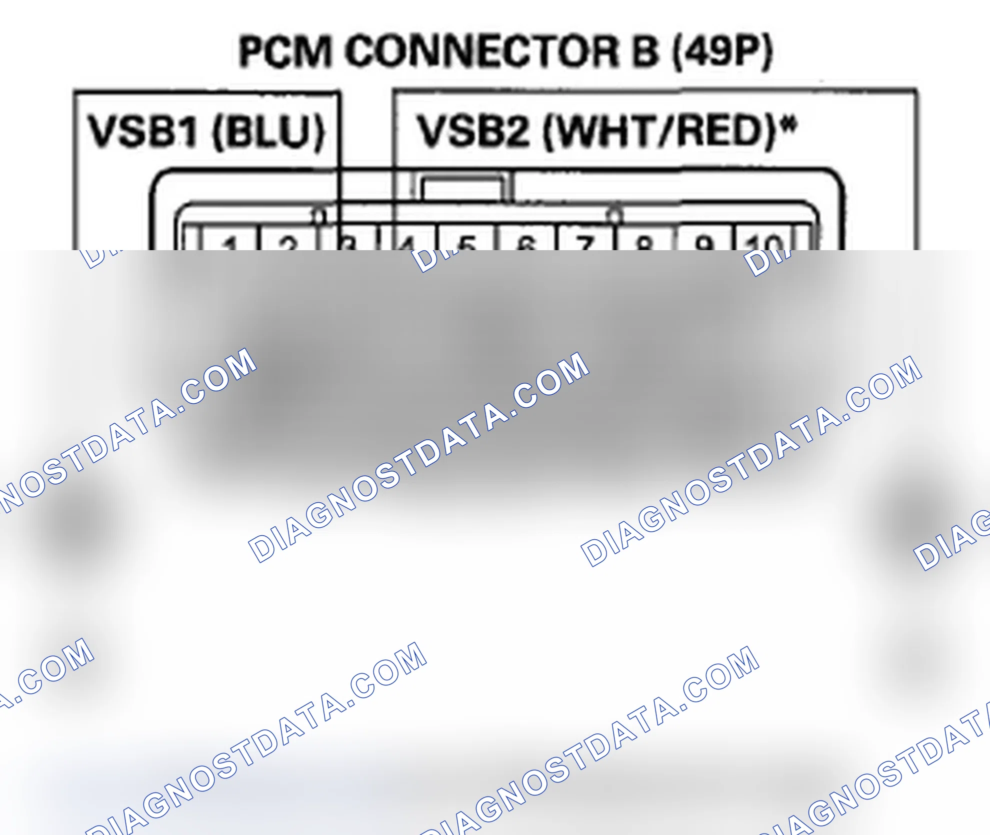 Scheme 204: DTC P2252: Rear A/F Sensor (Bank 1, Sensor 1) VS Circuit Low Voltage; DTC P2255: Front A/F Sensor (B