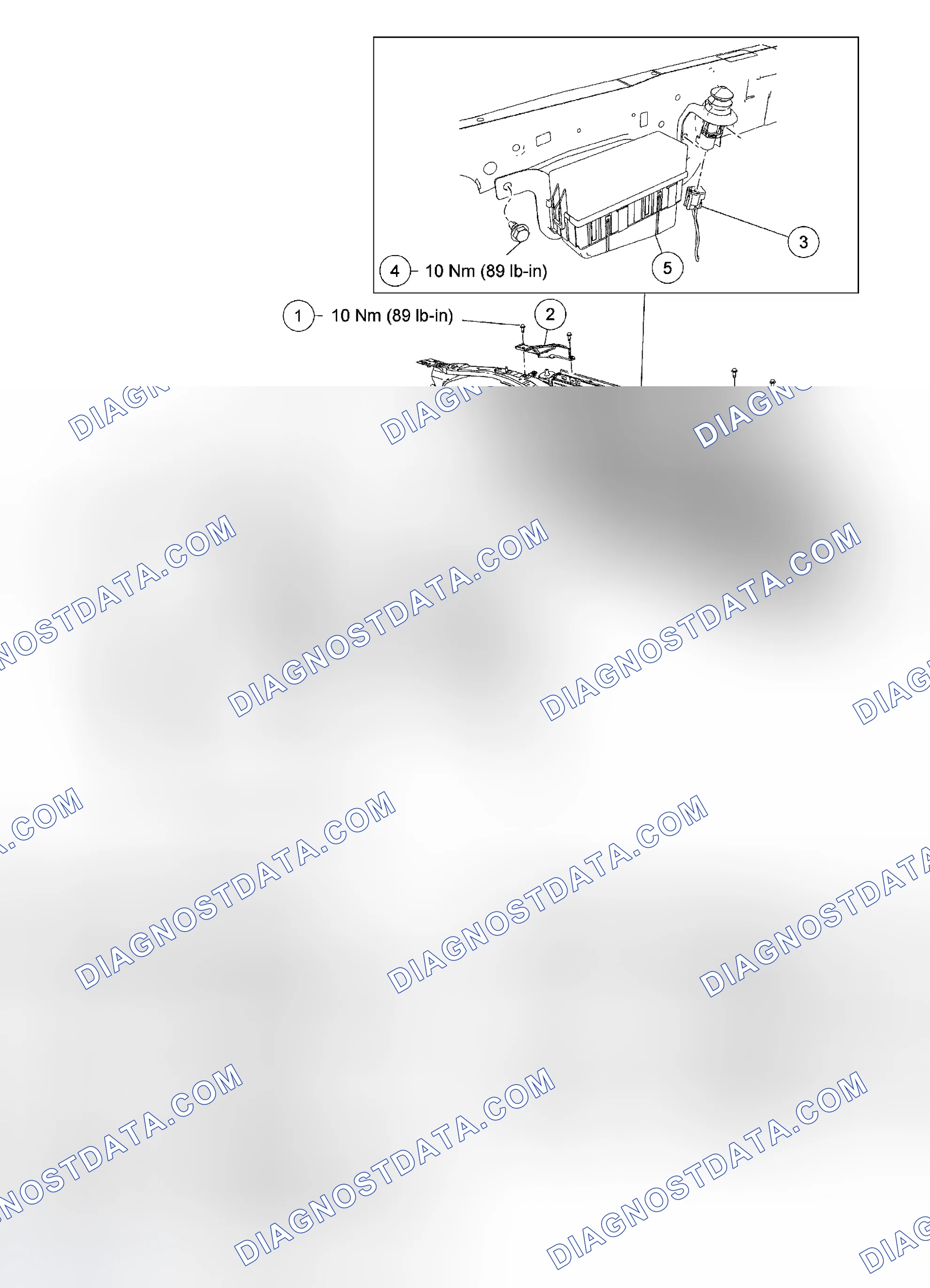Scheme 44: Cooling Fan Motor and Shroud