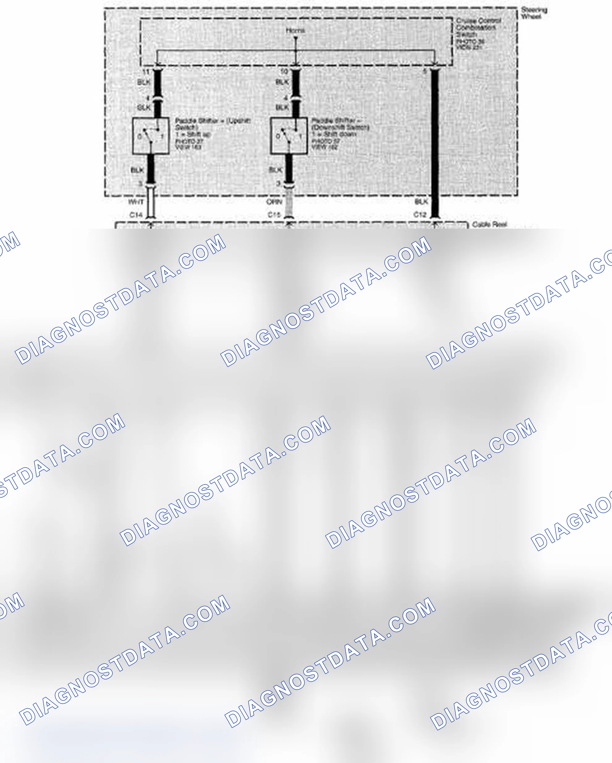 Scheme 182: A/T Controls Circuit Diagram (Page 39-3)
