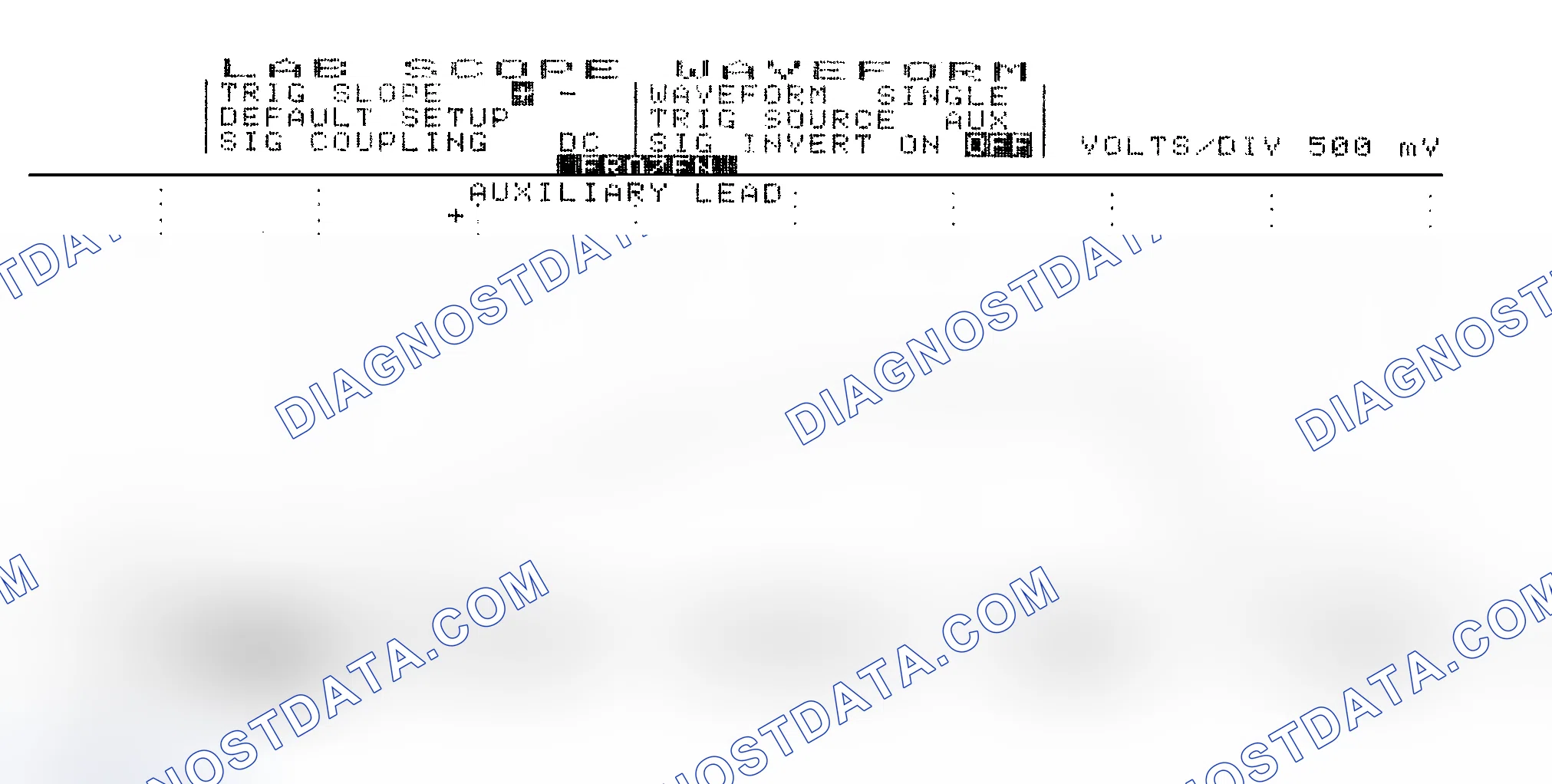 Scheme 14: Single Injector w/Excessive Current Flow - Current Pattern