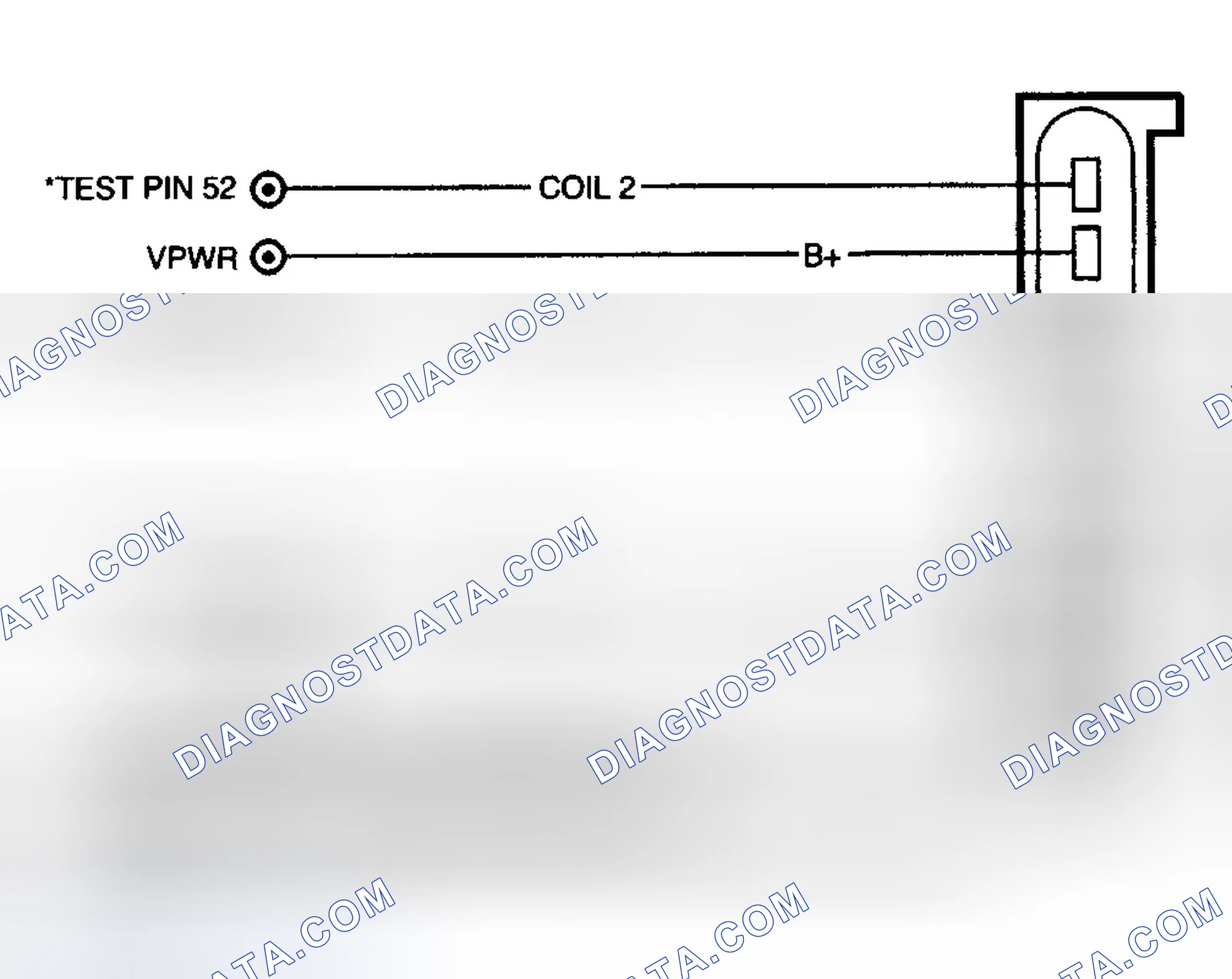Scheme 241: 4-Tower Coil Pack Test Circuits & Connector Terminals