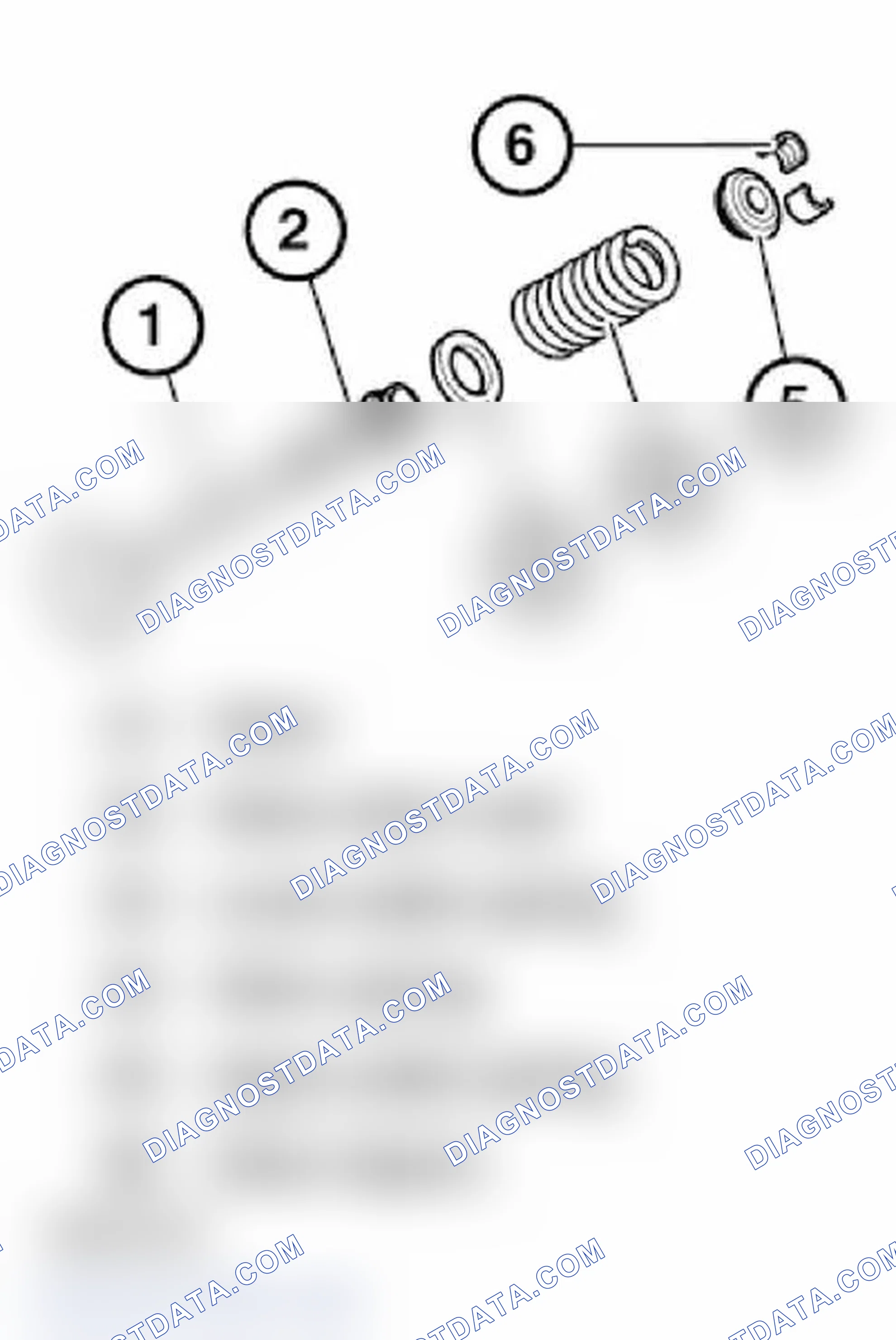 Scheme 364: 11 34 552 Removing and installing / replacing all valves (M62)