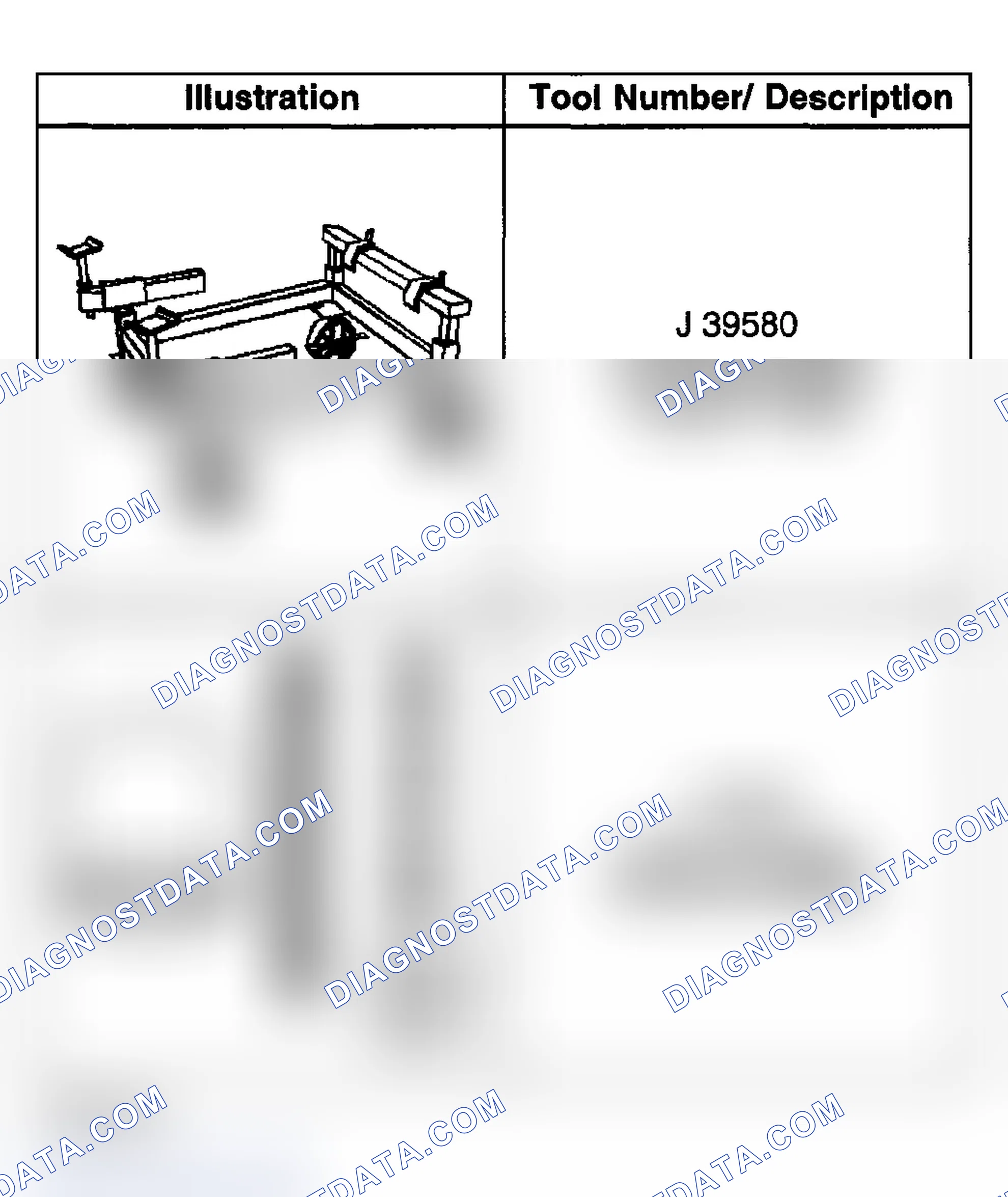 Scheme 26: Special Tools & Equipment