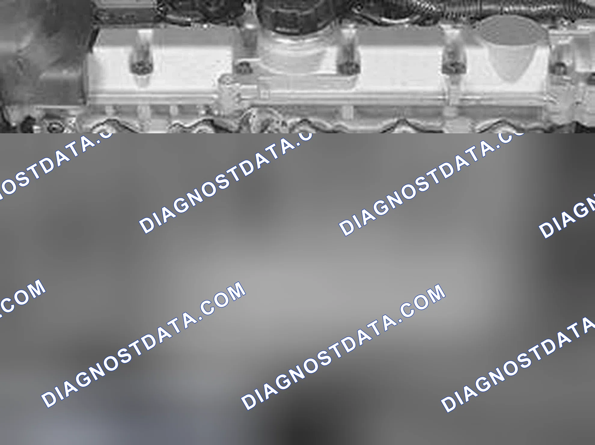 Scheme 542: Removing the knock sensor (KS)