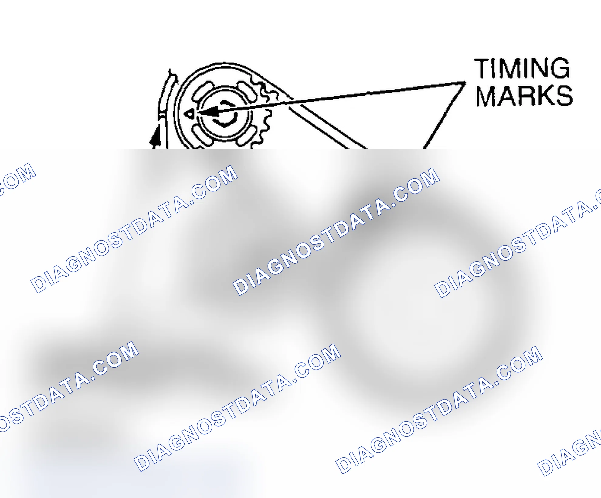 Scheme 933: >> H << TIMING BELT "B" INSTALLATION