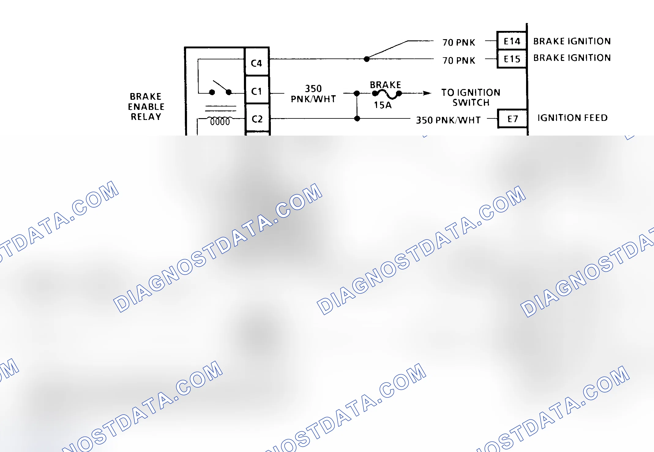 Scheme 250: CODE 26, Schematic, Quad Driver No. 1 (4.3L S & T P/U W/M/T)