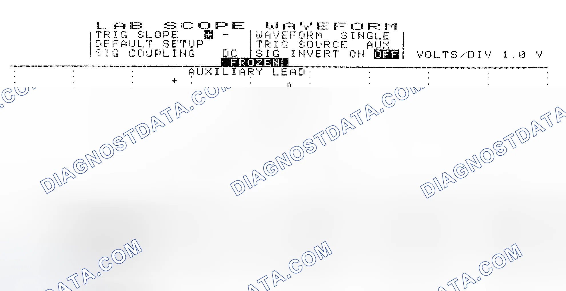 Scheme 19: Single Injector w/Excessive Current Flow - Current Pattern