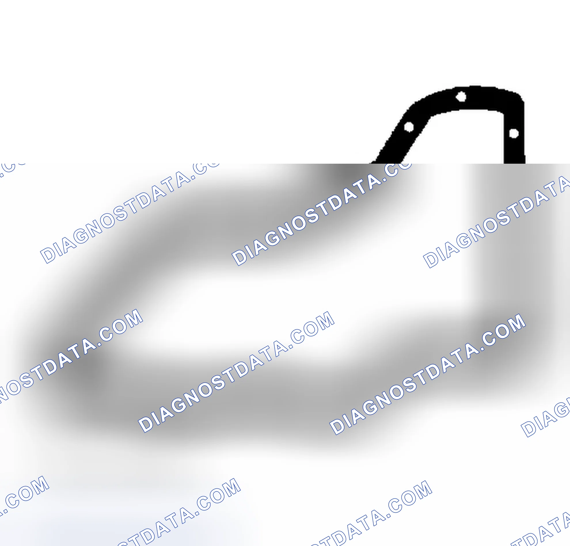 Scheme 237: Identifying Oil Pan Gasket (AX4S)