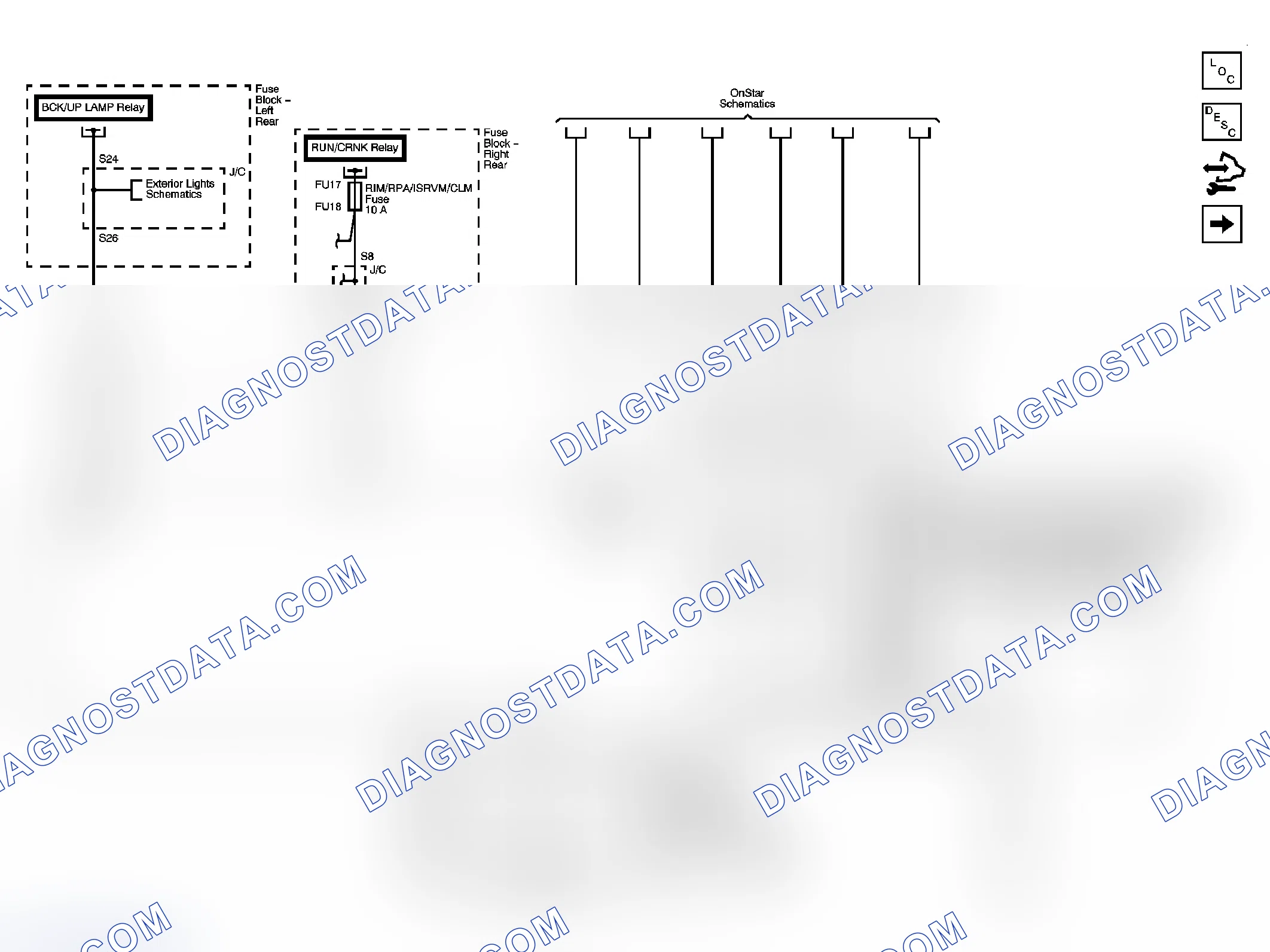 Scheme 1: Inside Rearview Mirror Schematics