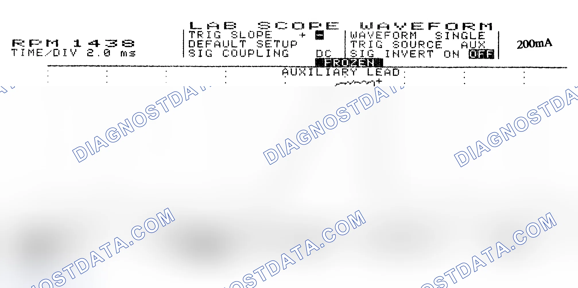 Scheme 15: Single Injector w/Normal Current Flow - Current Pattern