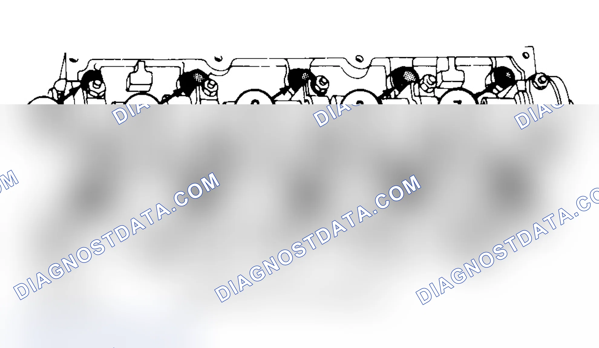 Scheme 3: Typical Cylinder Head Tightening or Loosening Sequence