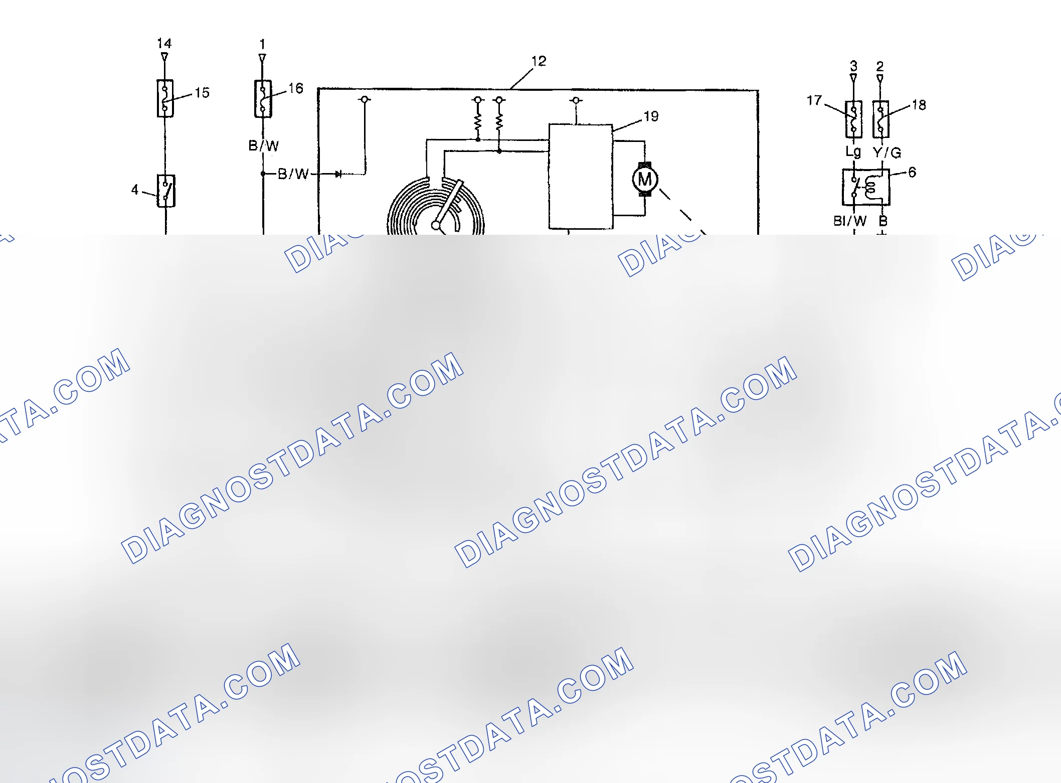 Scheme 36: HEATER & VENTILATION WIRING CIRCUIT DIAGRAM