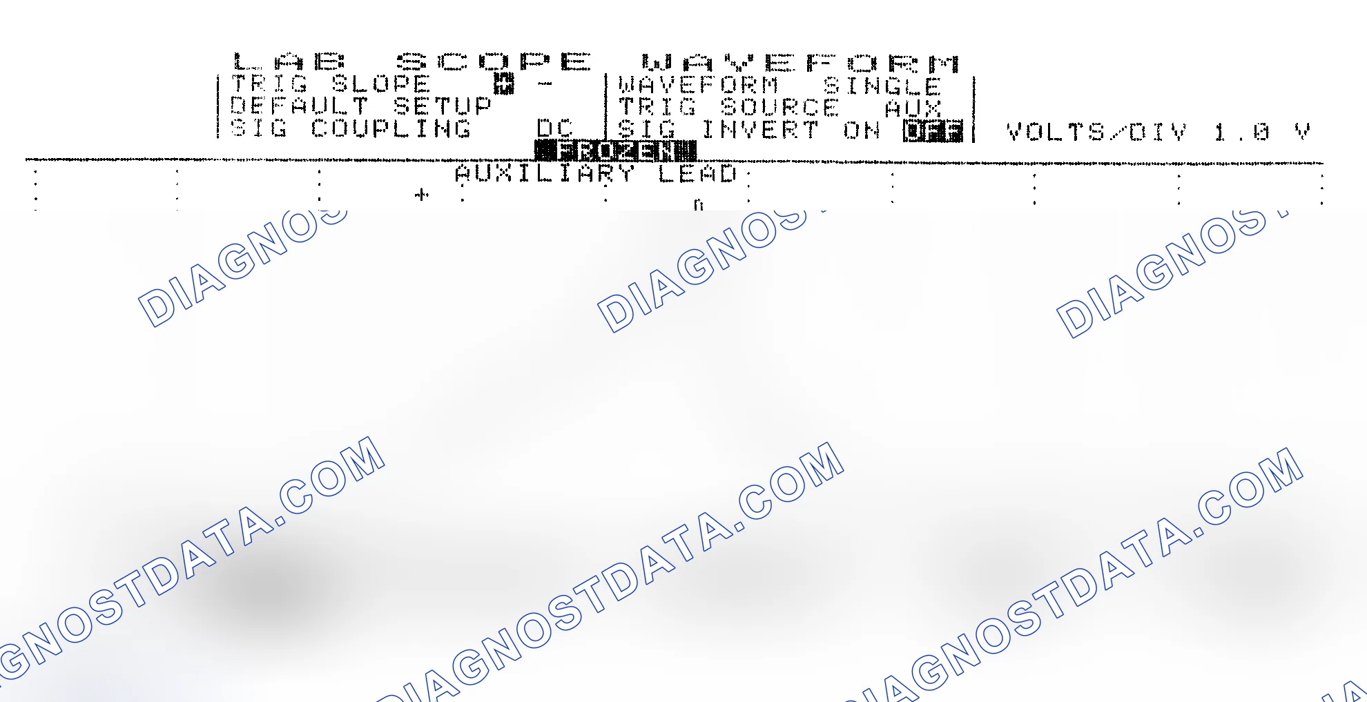 Scheme 19: Single Injector w/Excessive Current Flow - Current Pattern