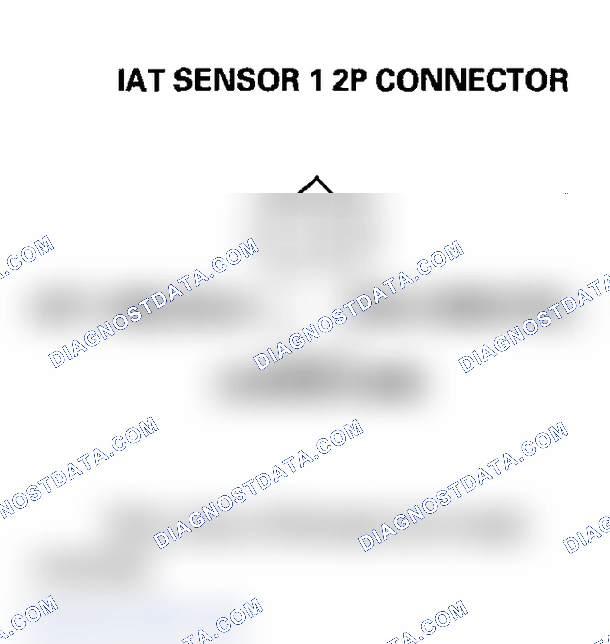 Scheme 55: DTC P0113: IAT Sensor 1 Circuit High Voltage (2003-2004 models)