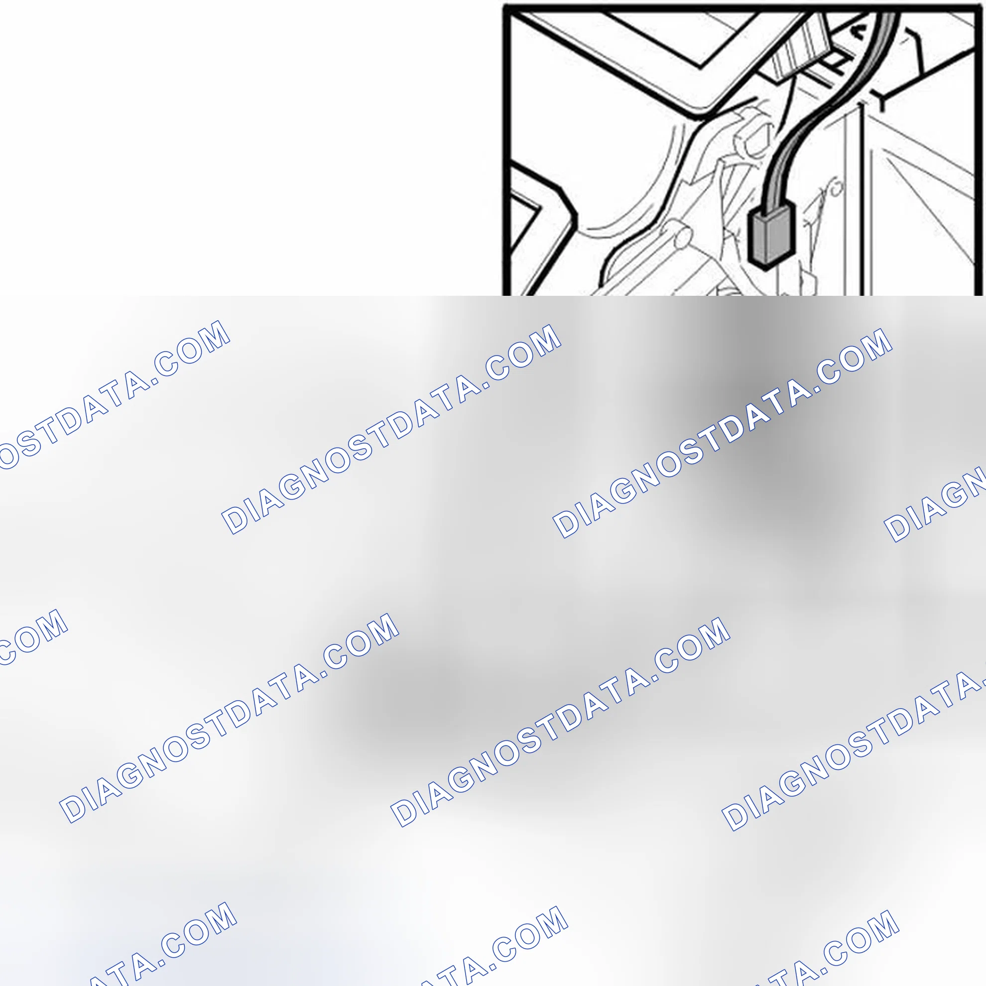Scheme 691: Removing the damper motor module (DMM) for air distribution