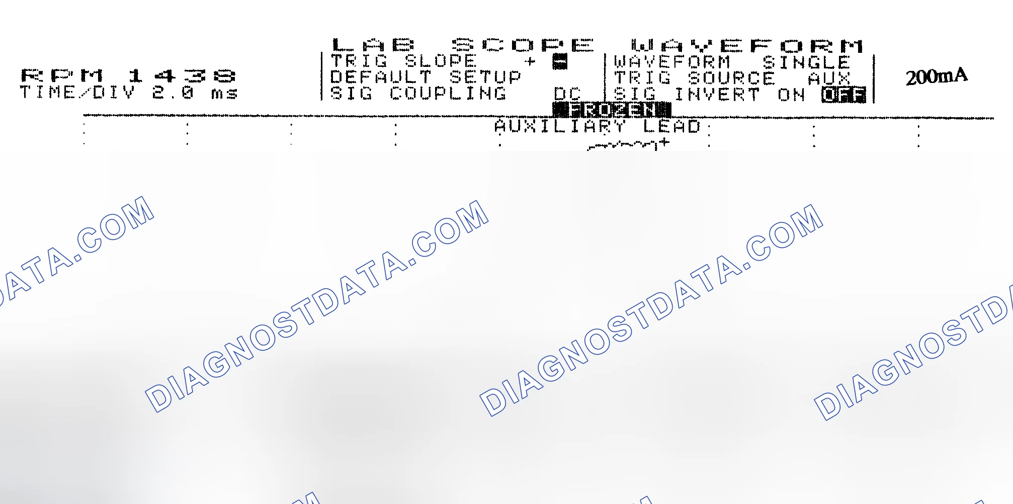 Scheme 15: Single Injector w/Normal Current Flow - Current Pattern