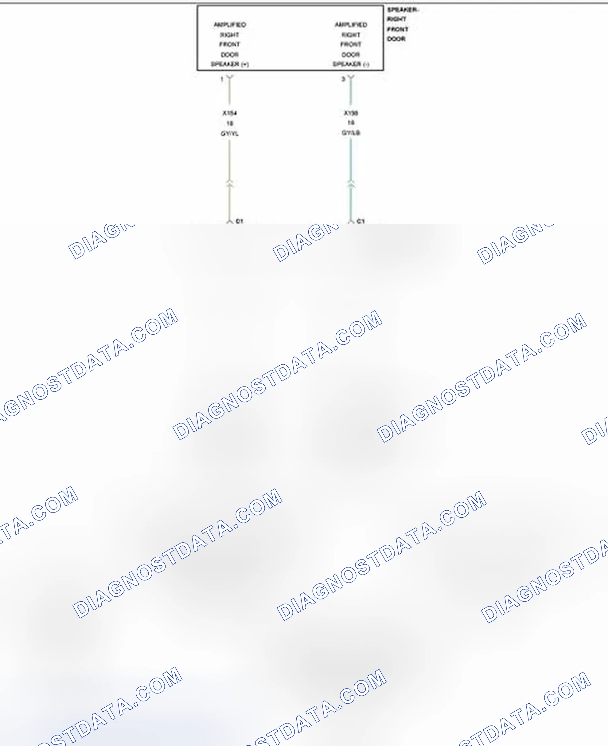 Scheme 33: B1470-CHANNEL 4 AUDIO SPEAKER OUTPUT CIRCUIT LOW