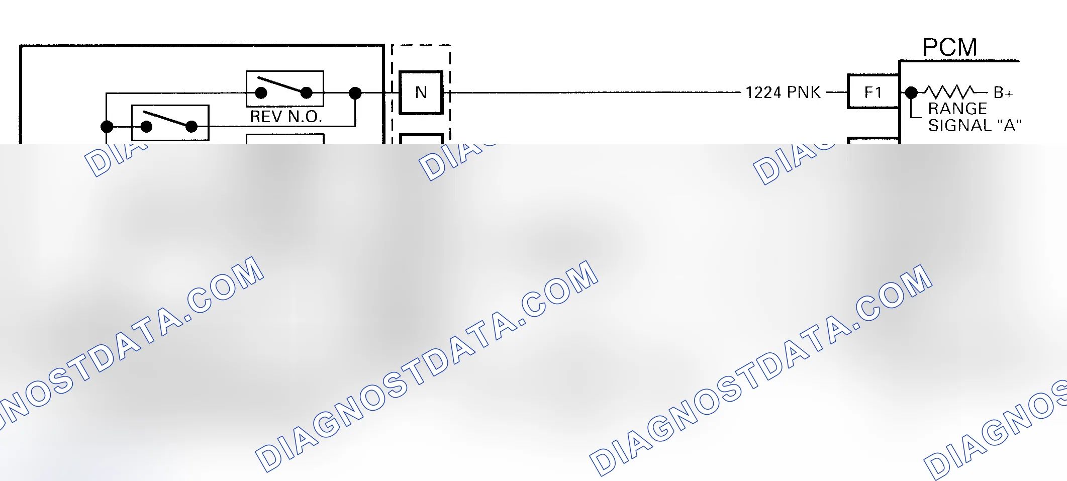 Scheme 20: Code 28 Schematic ("G" Series) Transmission Range Pressure Switch