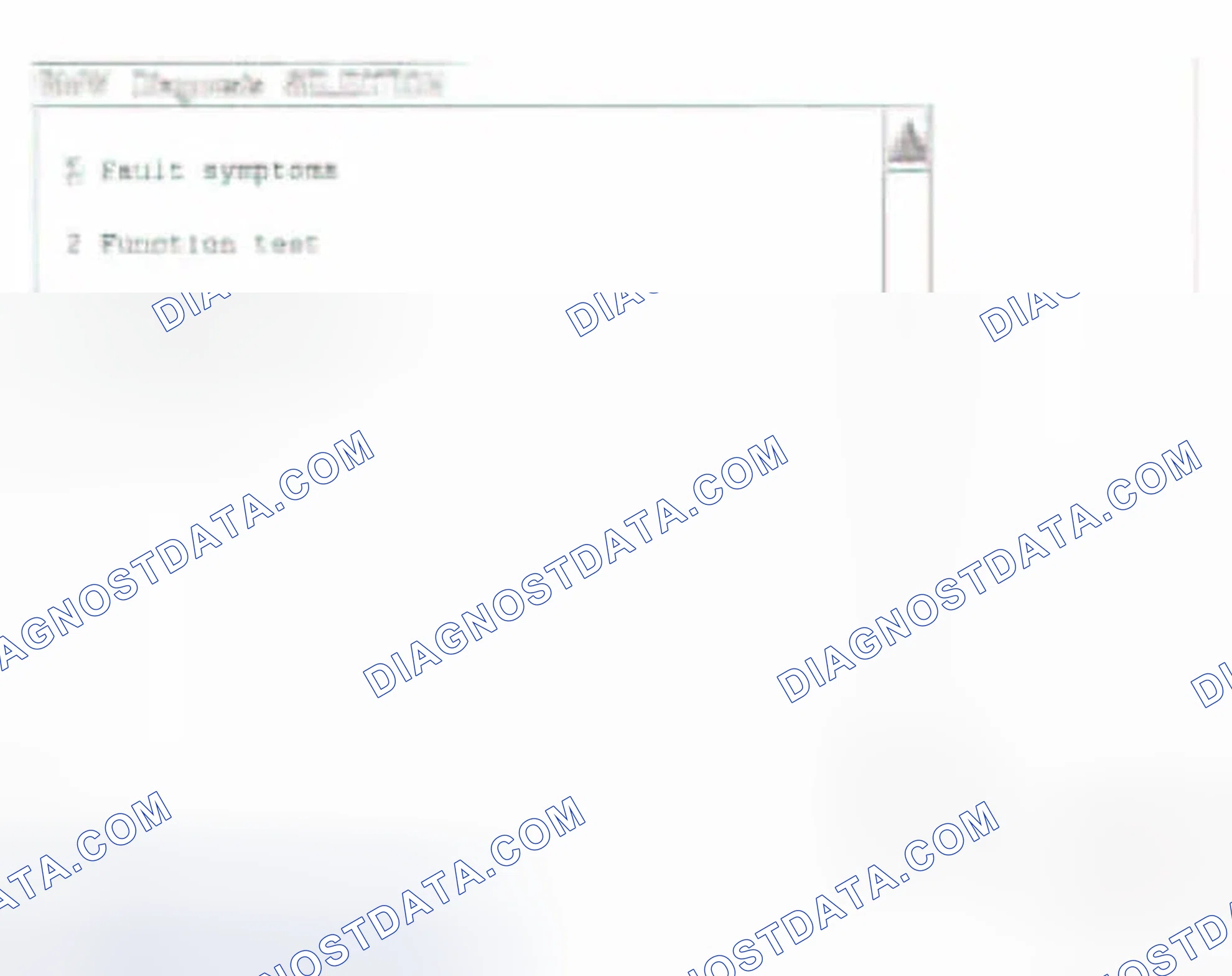 Scheme 297: Diagnosis Program