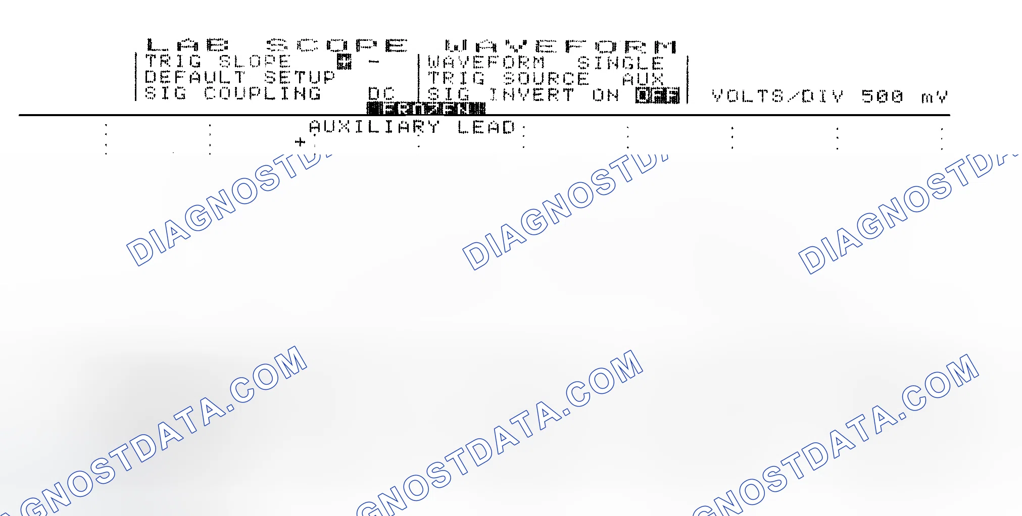 Scheme 14: Single Injector w/Excessive Current Flow - Current Pattern