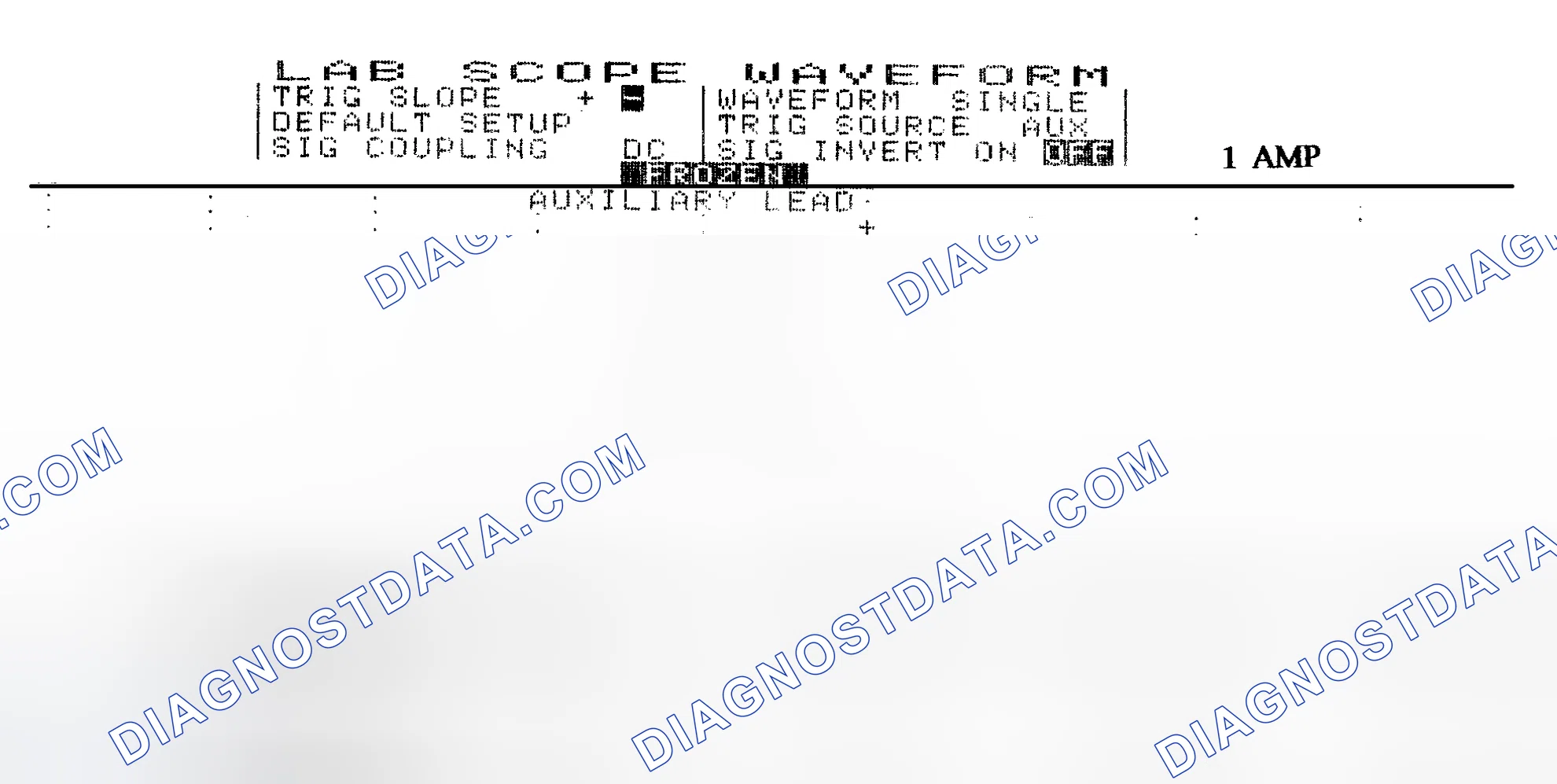 Scheme 20: Single Injector w/Normal Current Flow - Current Pattern