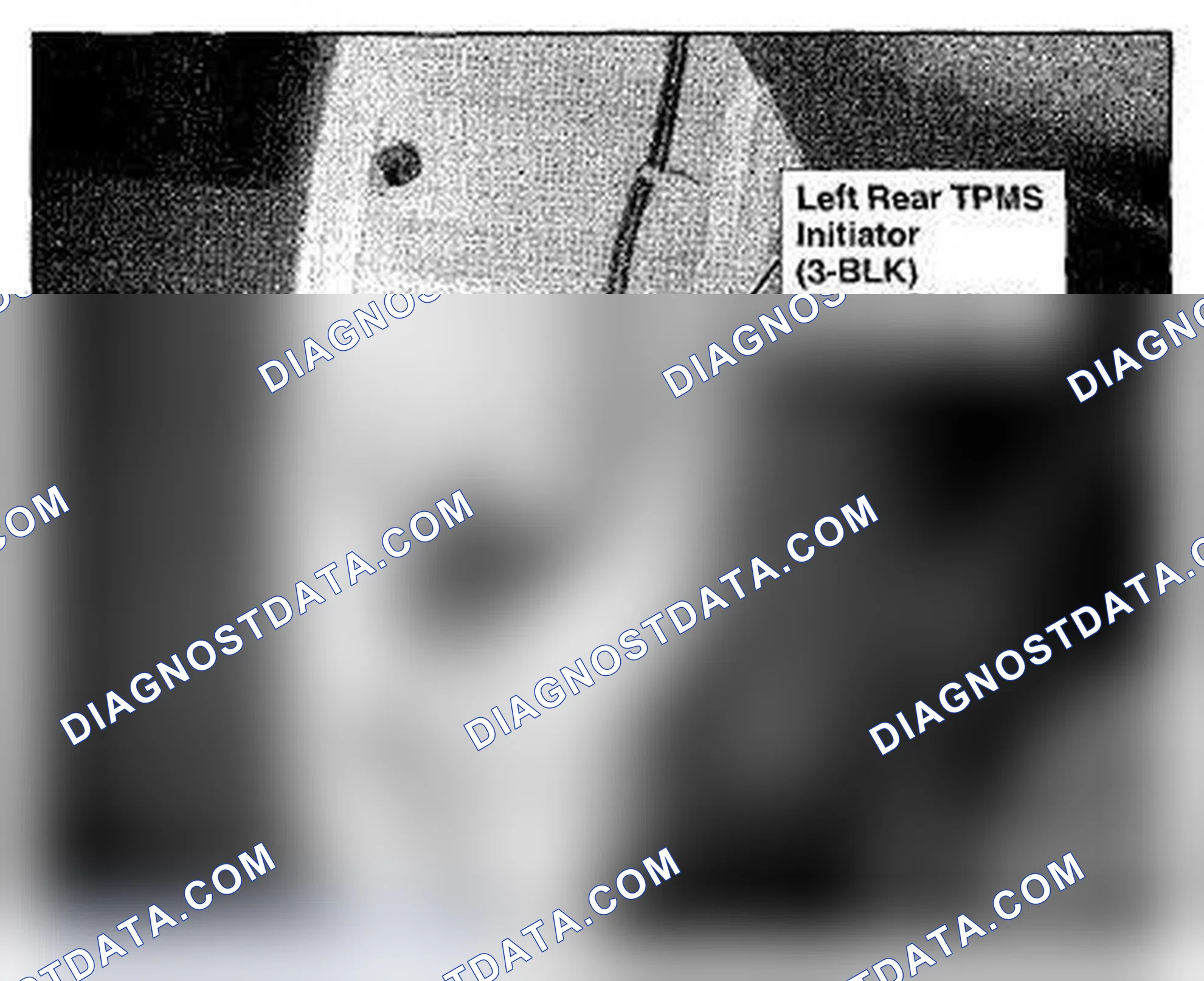 Scheme 1191: Left Rear Wheelwell (Right Similar) Component Location (Photo 182)