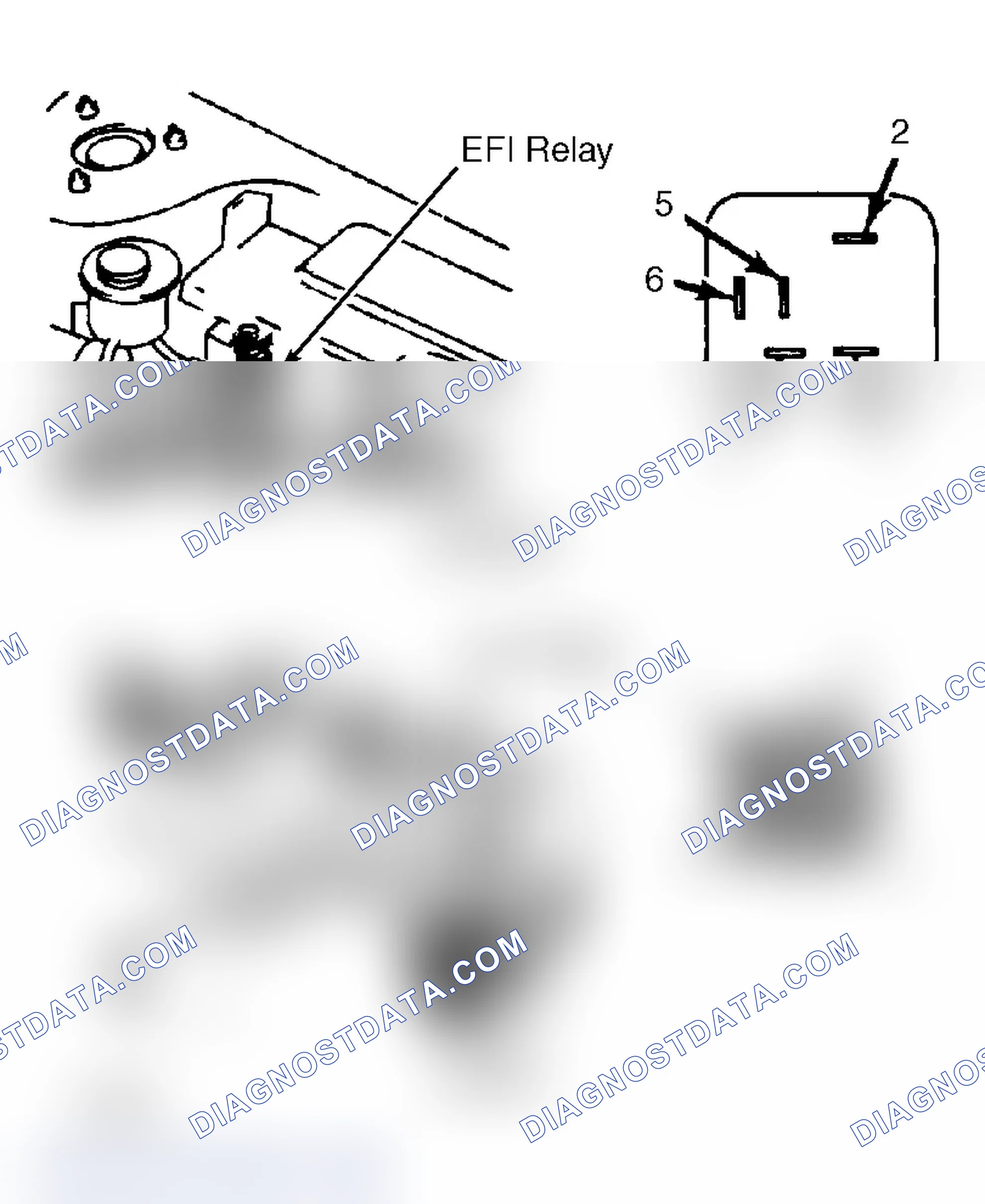 Scheme 28: EFI Relay Terminal Connectors