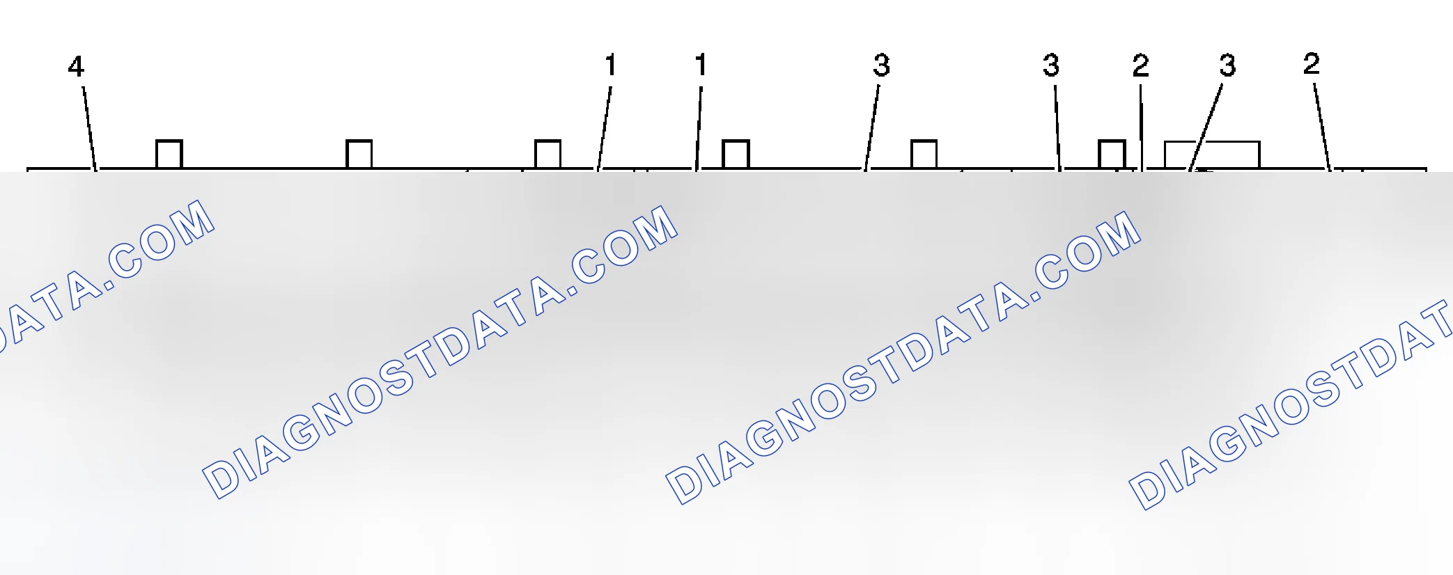 Scheme 168: Cylinder Head - Exhaust Manifold Deck View