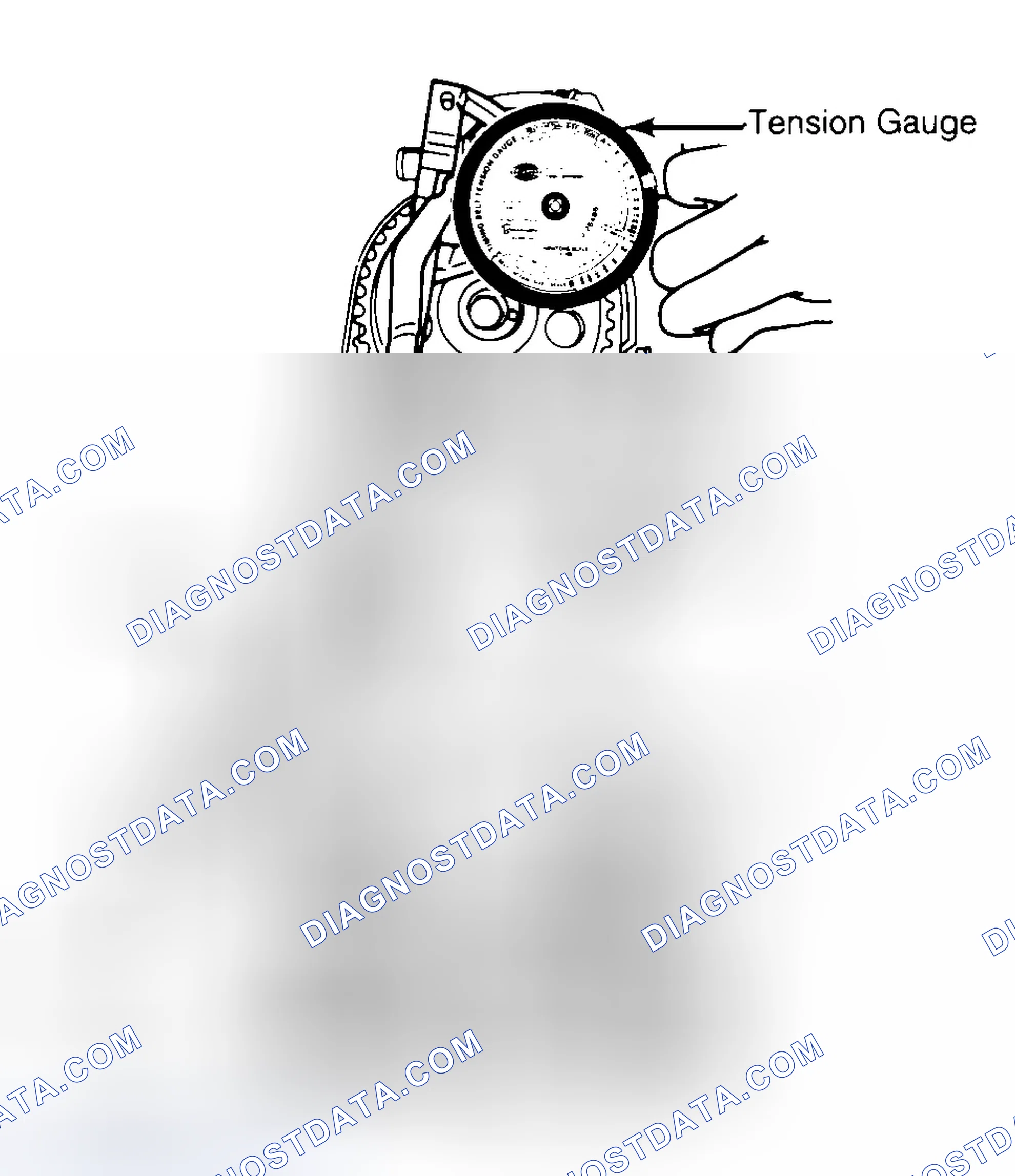 Scheme 3: Adjusting Typical Timing Belt Tension