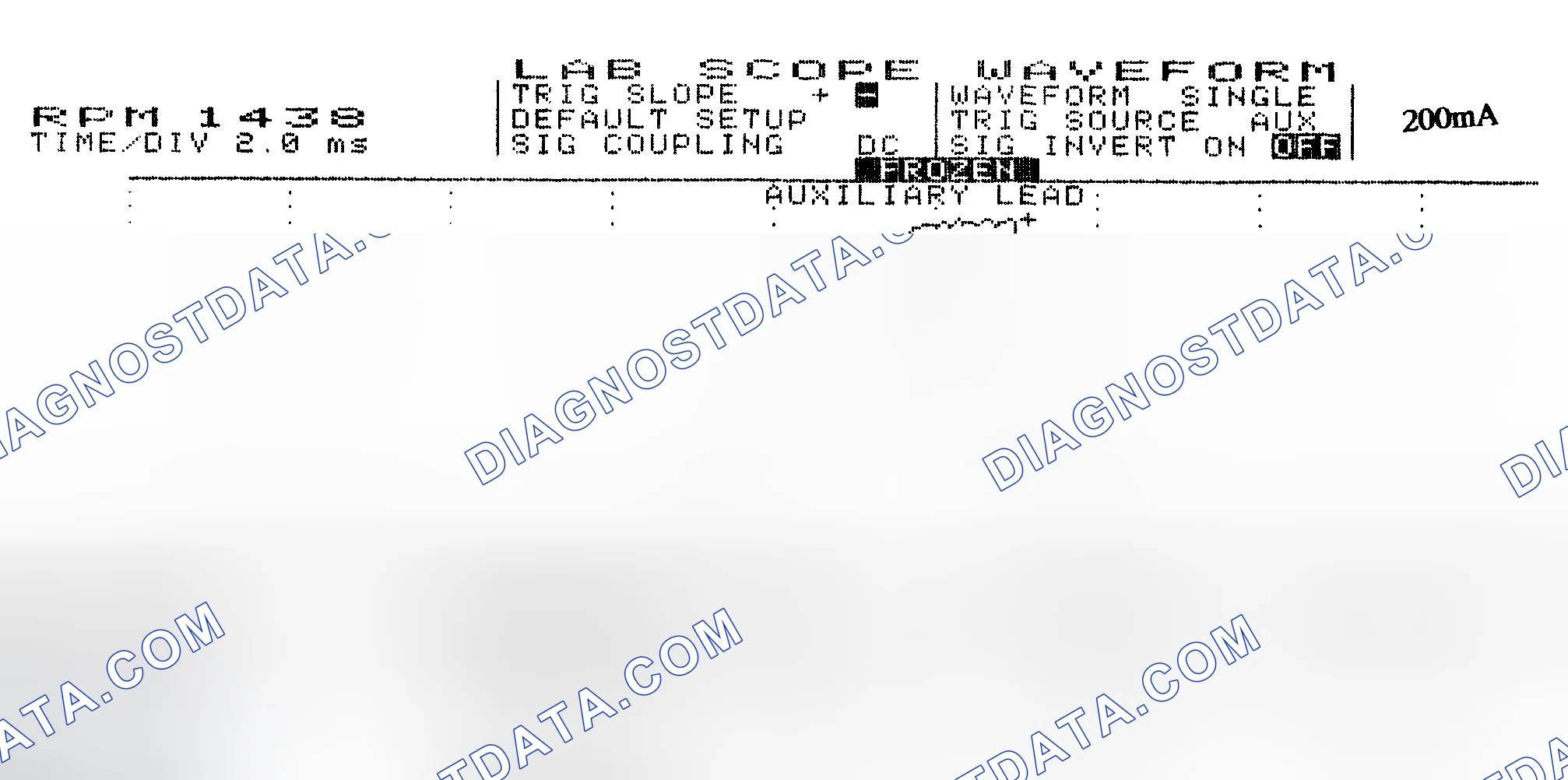 Scheme 15: Single Injector w/Normal Current Flow - Current Pattern