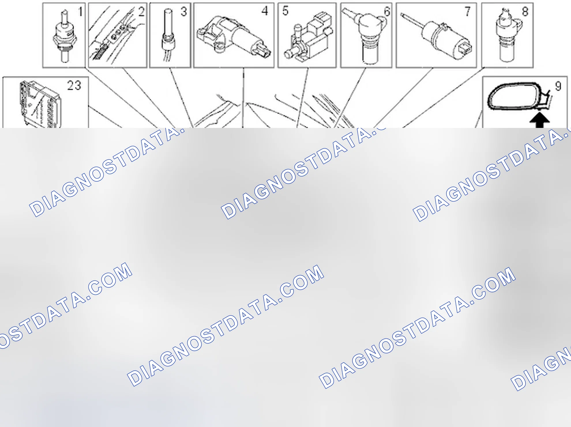 Scheme 8: Location of components -2001