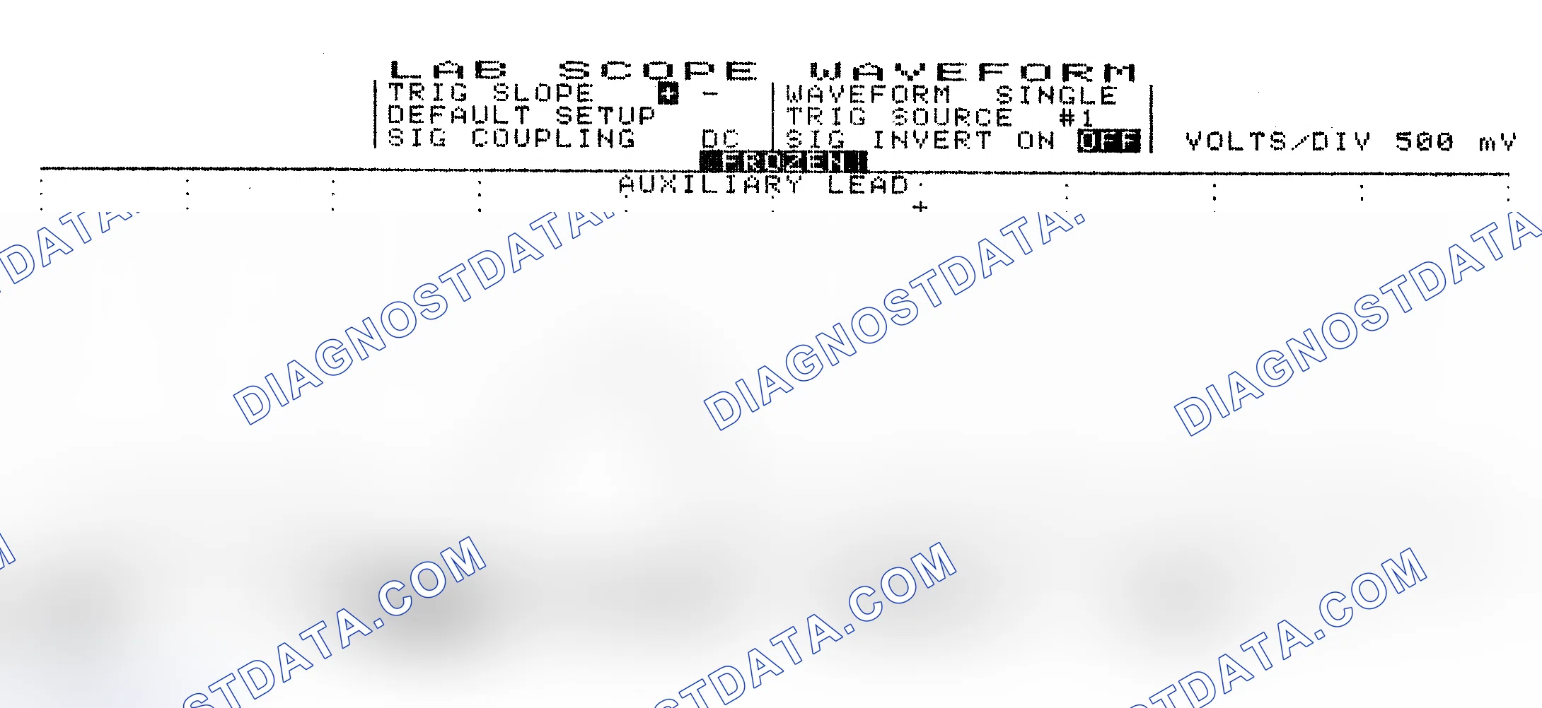 Scheme 10: Single Injector w/Excessive Current Flow - Current Pattern