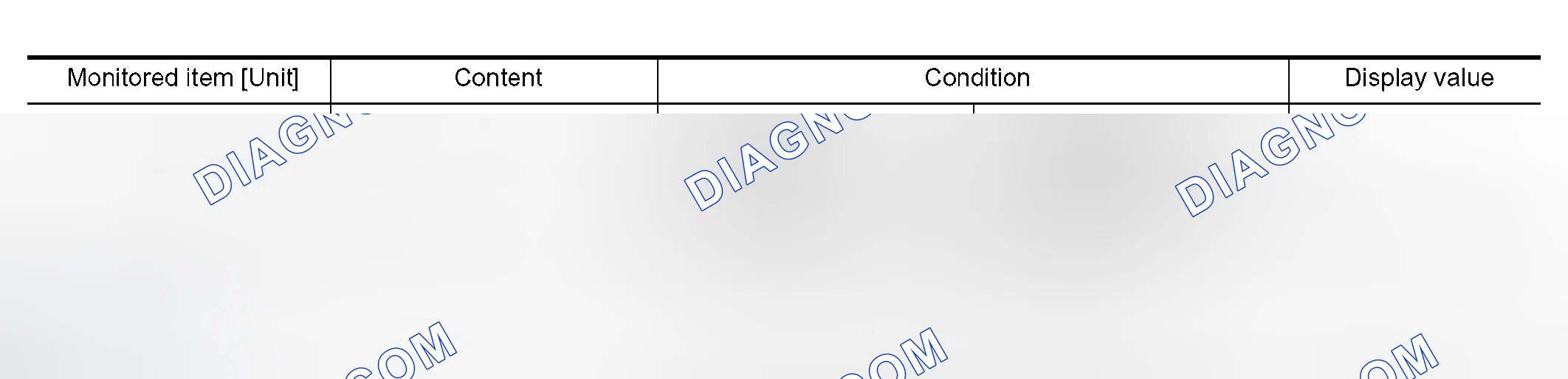 Scheme 409: CONSULT-II REFERENCE VALUE IN DATA MONITOR MODE