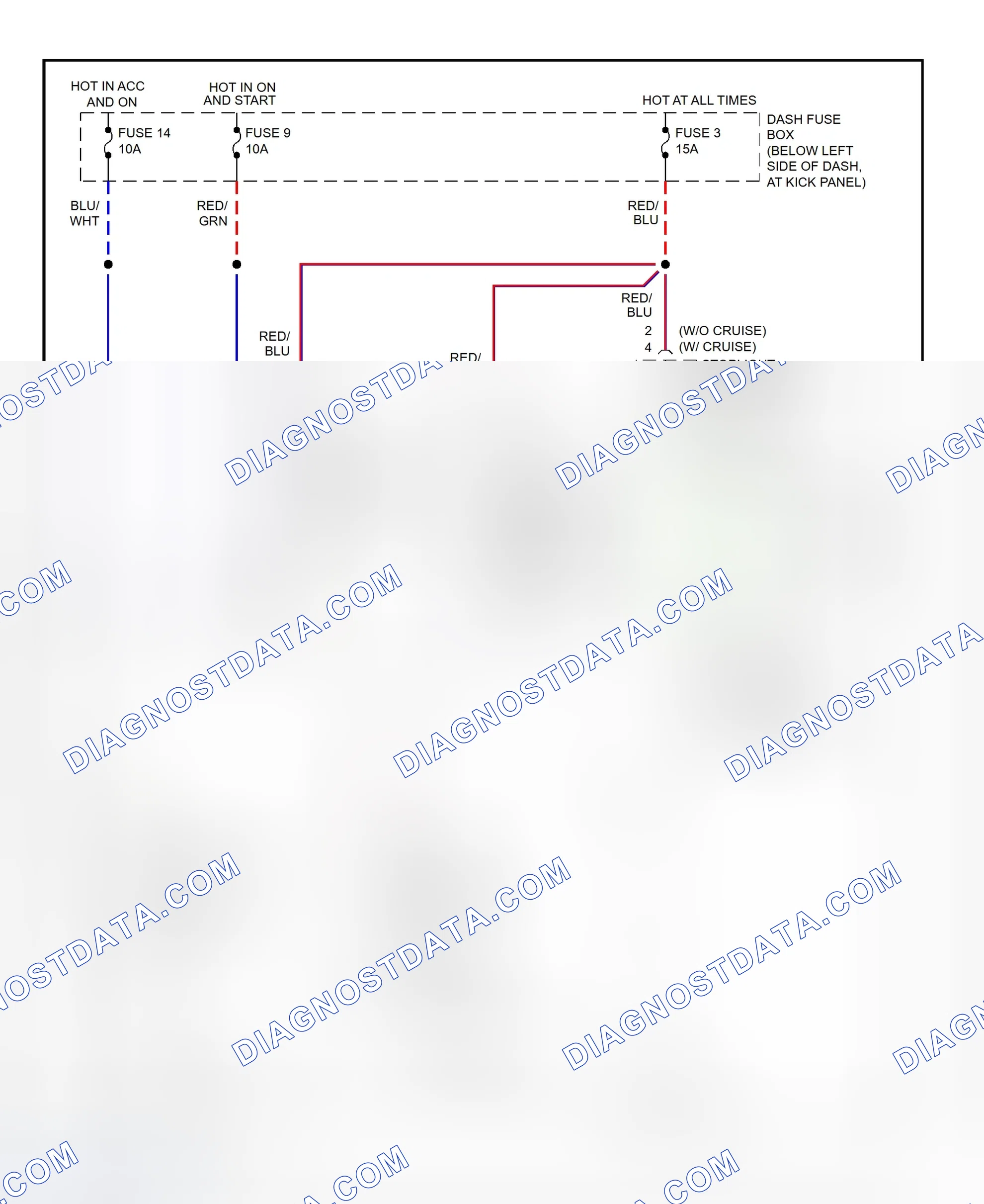 Scheme 85: Shift Interlock System Wiring Diagram (1998 Tiburon)