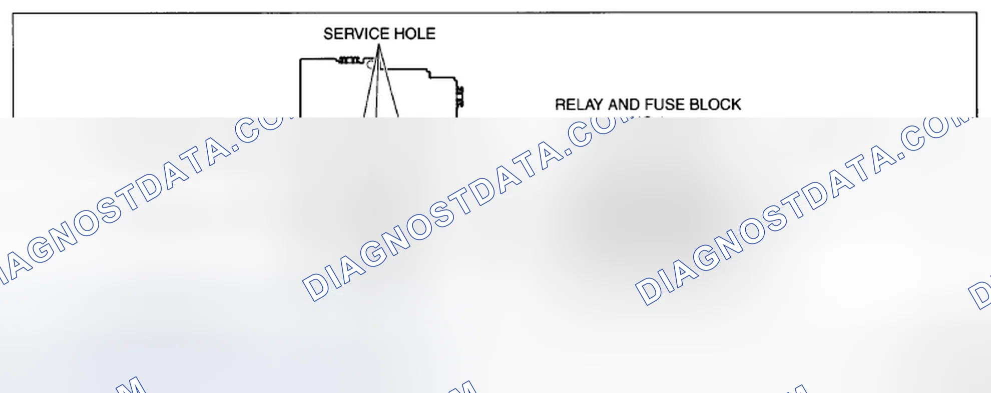 Scheme 26: RELAY AND FUSE BLOCK DISASSEMBLY/ASSEMBLY