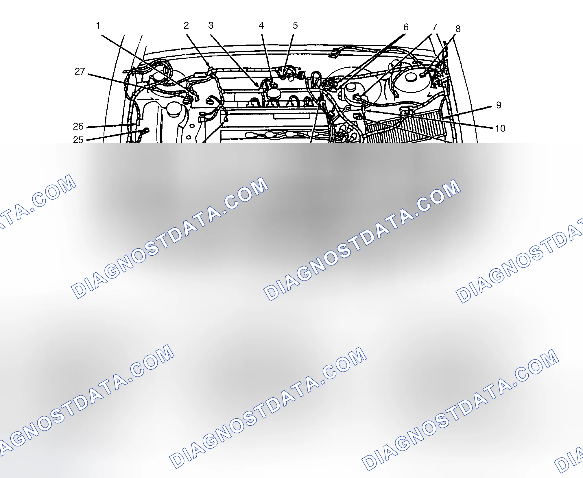 Scheme 1: Engine Compartment (2.0L)