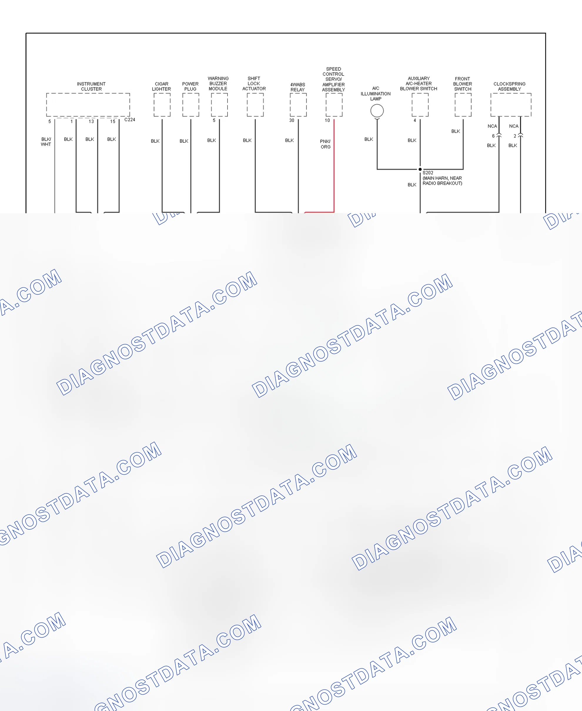 Scheme 8: Ground Distribution Wiring Diagram (3 Of 4)