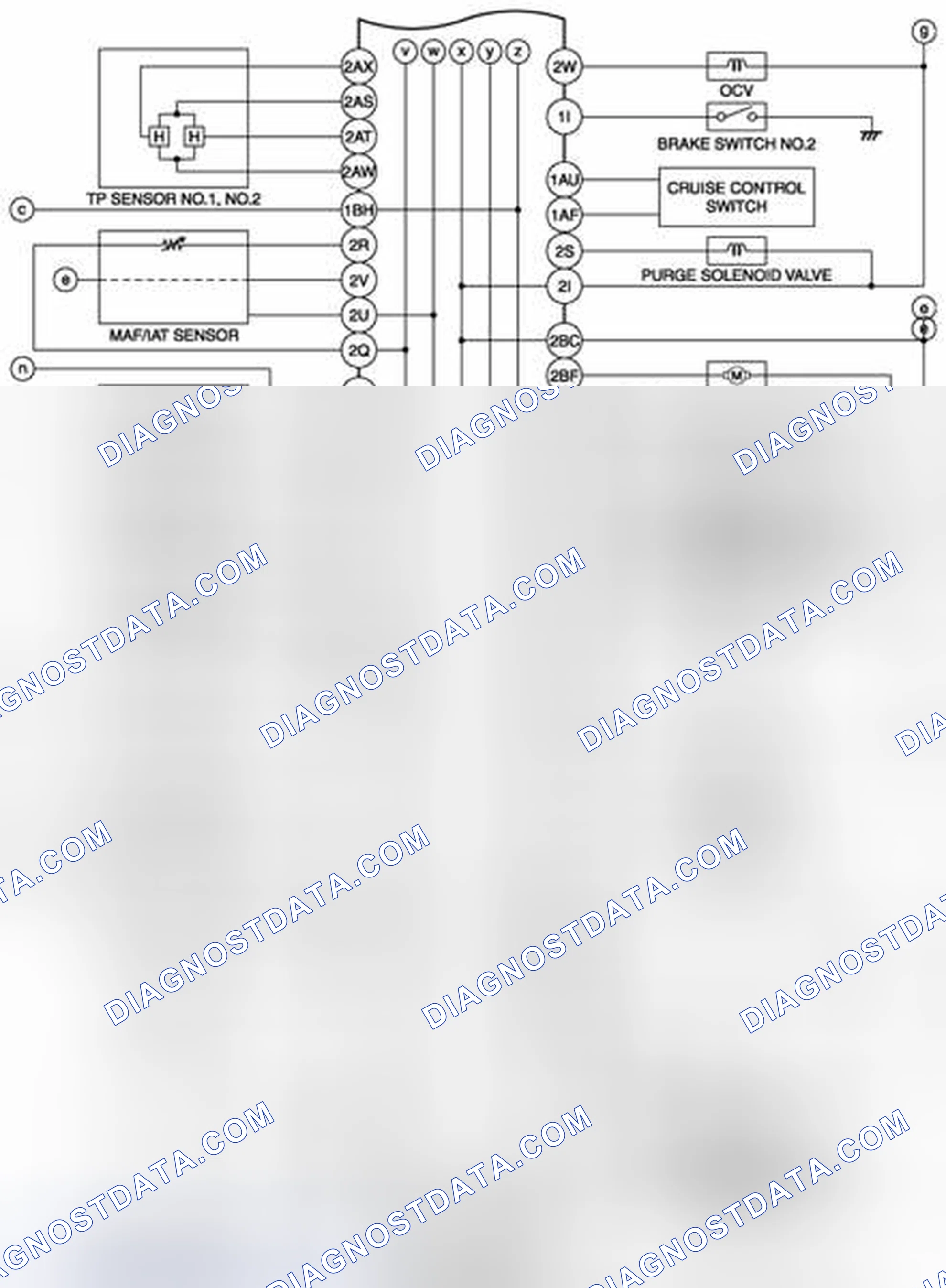 Scheme 23: Engine Control System Wiring Diagram (2 Of 2)