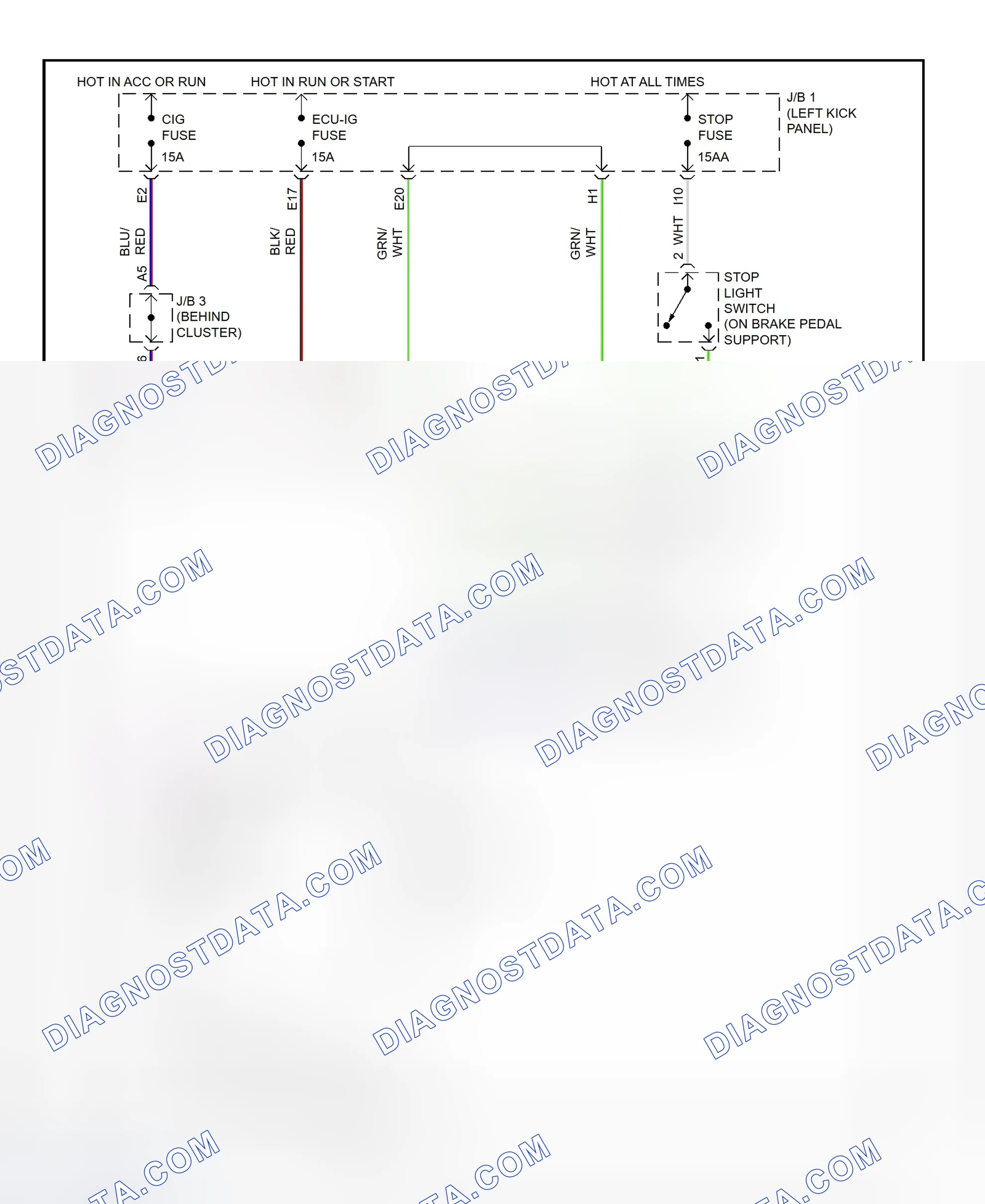 Scheme 9: Shift Interlock System Wiring Diagram (1995-96 SC300 & SC400)