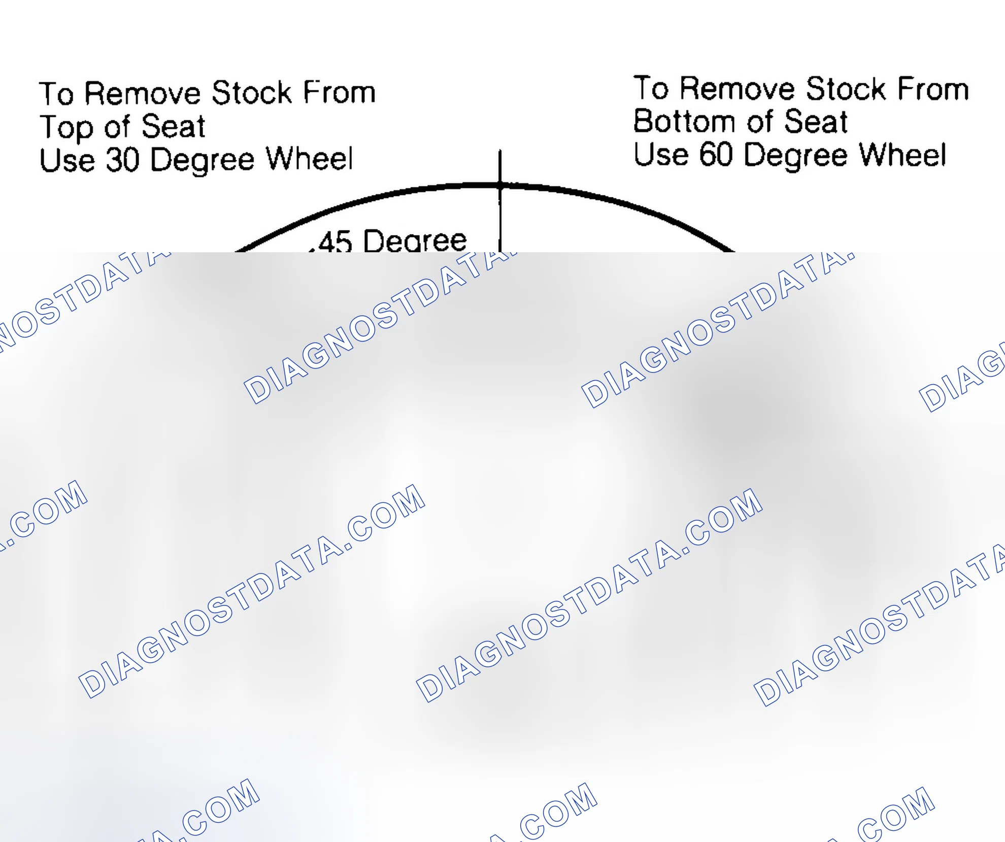 Scheme 19: Adjusting Valve Seat Width