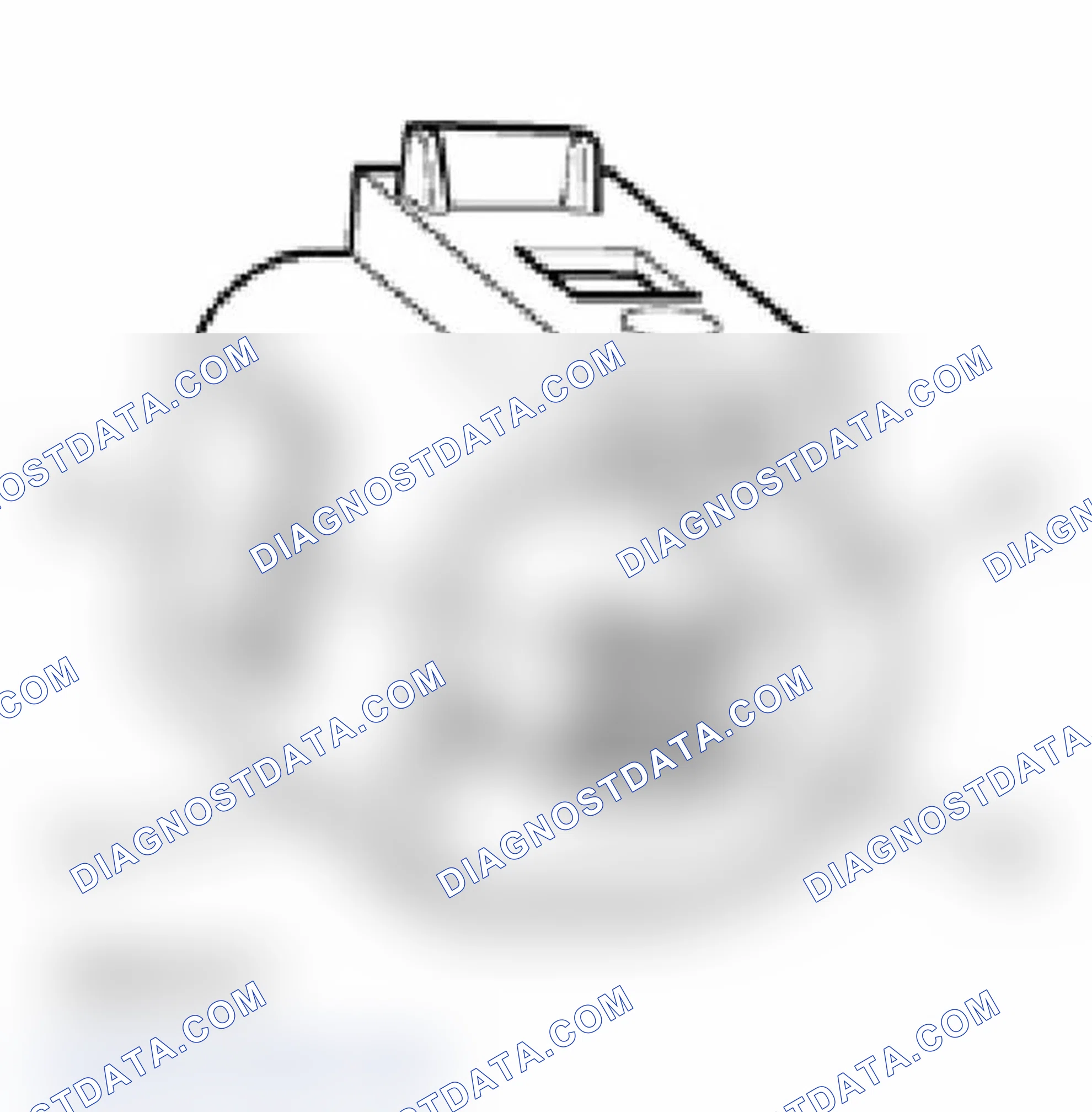Scheme 58: Identifying ECT Sensor Harness Connector Terminals (Oval Connector)