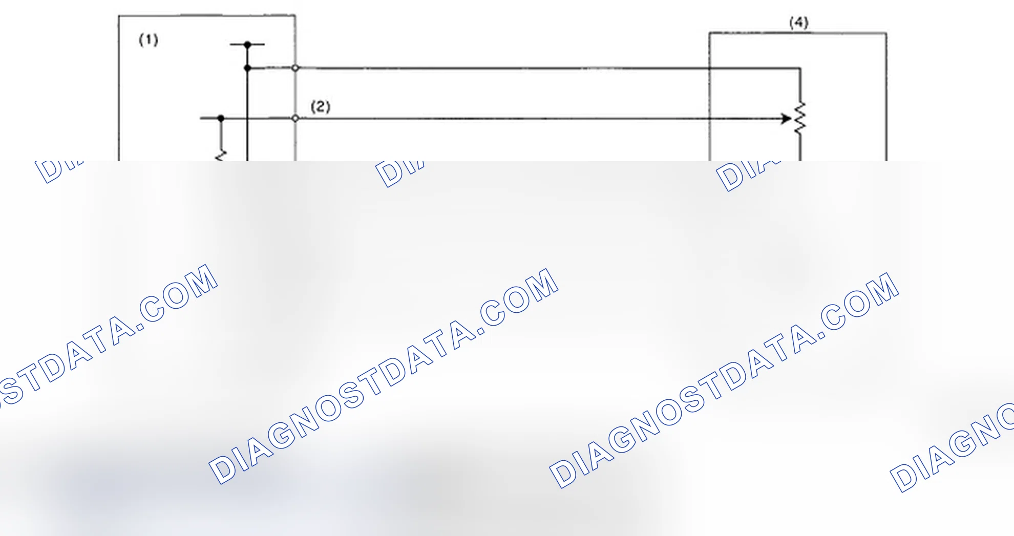 Scheme 208: Throttle/Pedal Position Sensor/Switch Circuit Diagram