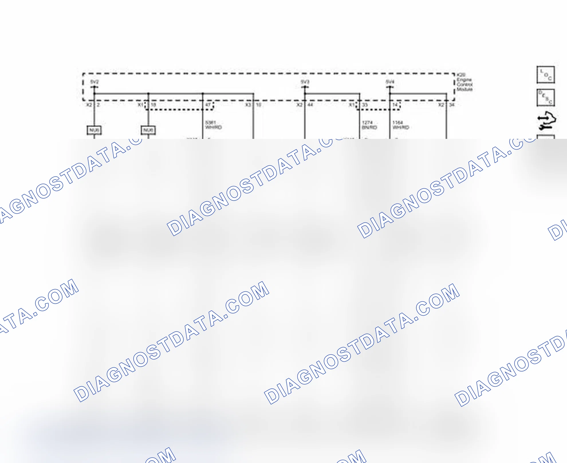 Scheme 116: 5V2, 5V3, 5V4, and Low Reference Bus (2 of 3)