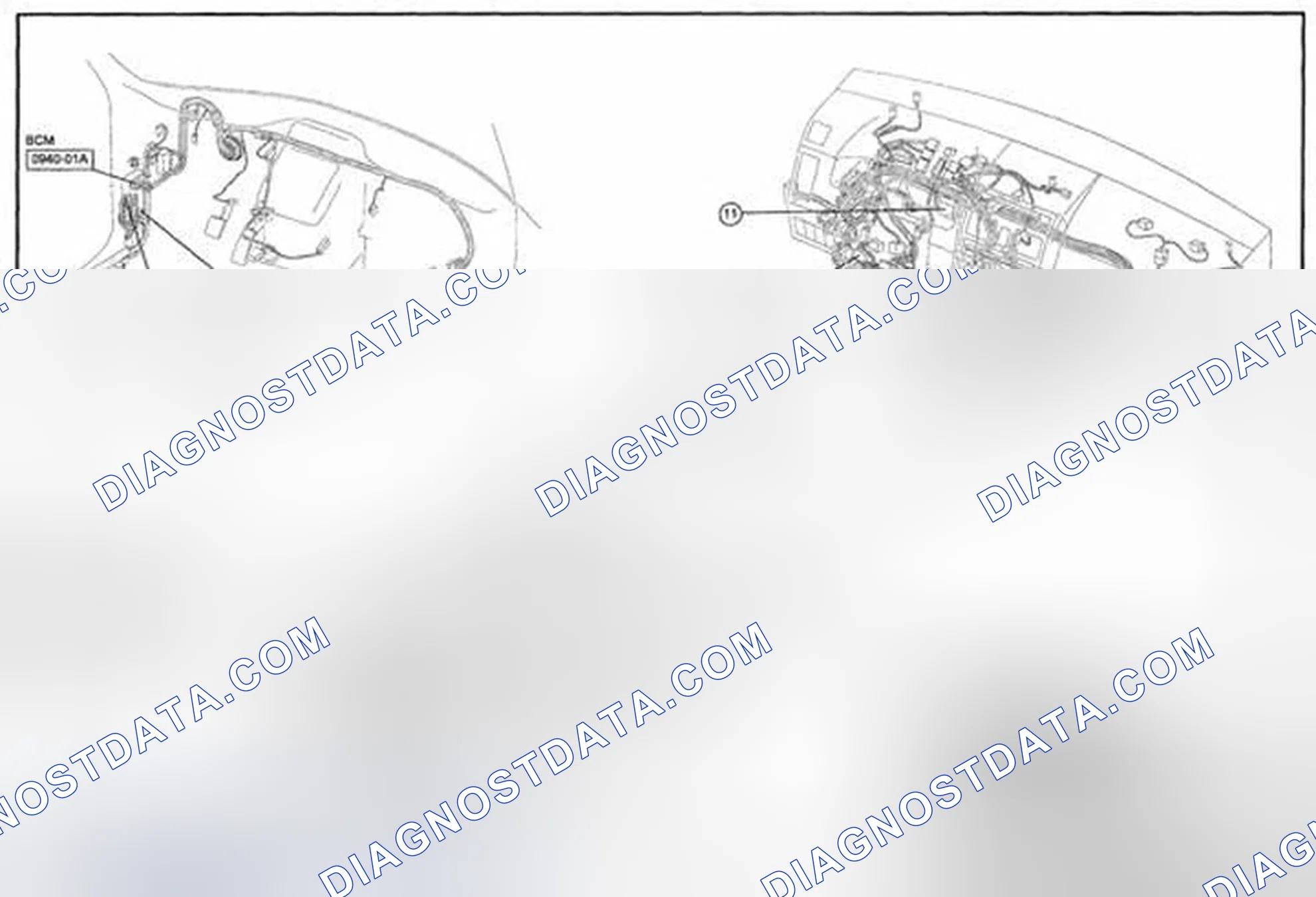 Scheme 393: BCM (Body Control Module) System Wiring Diagram - 0940-n (2 Of 2)