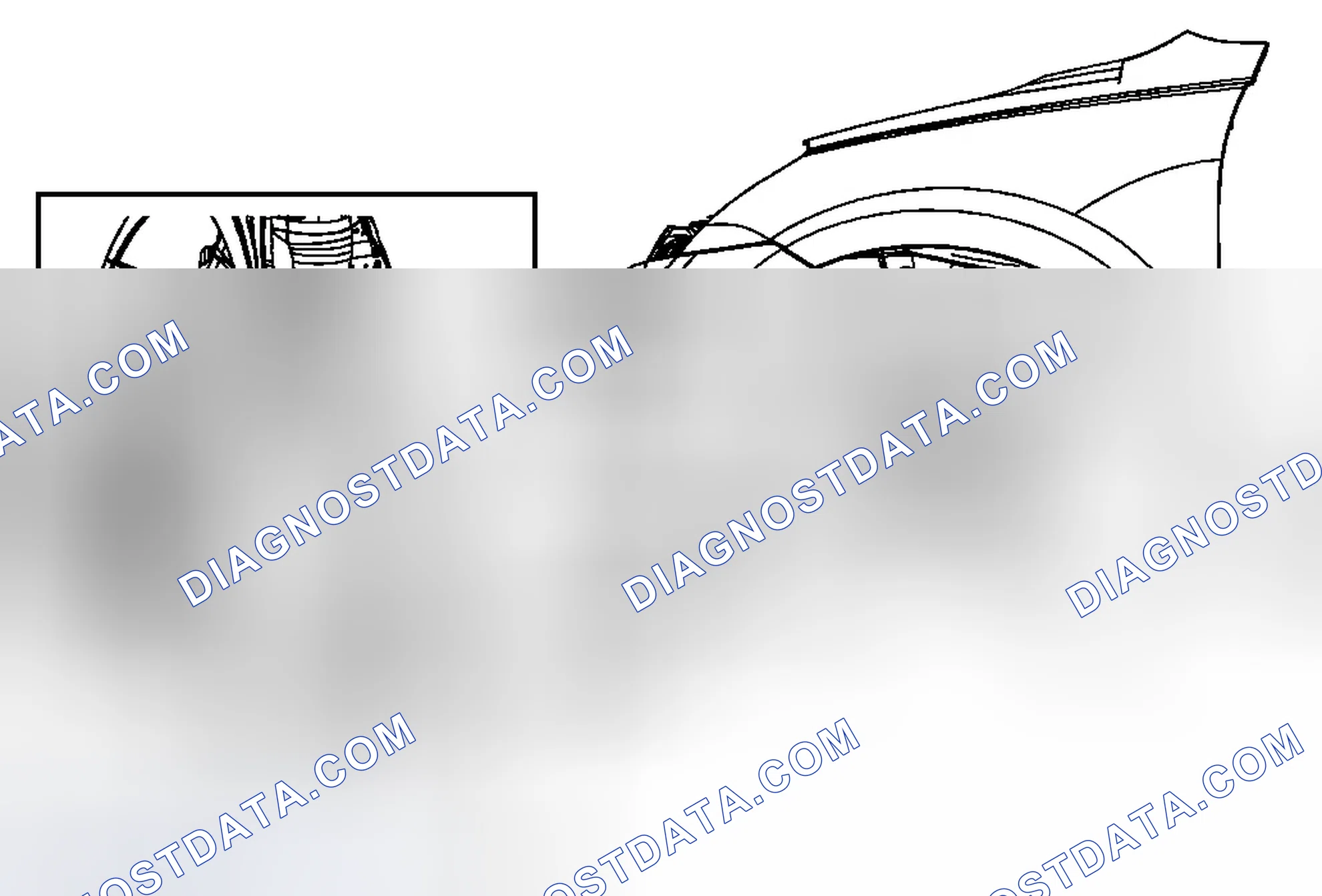 Scheme 3: Front Wheelhouse Front Liner Replacement (Enclave - Acadia)