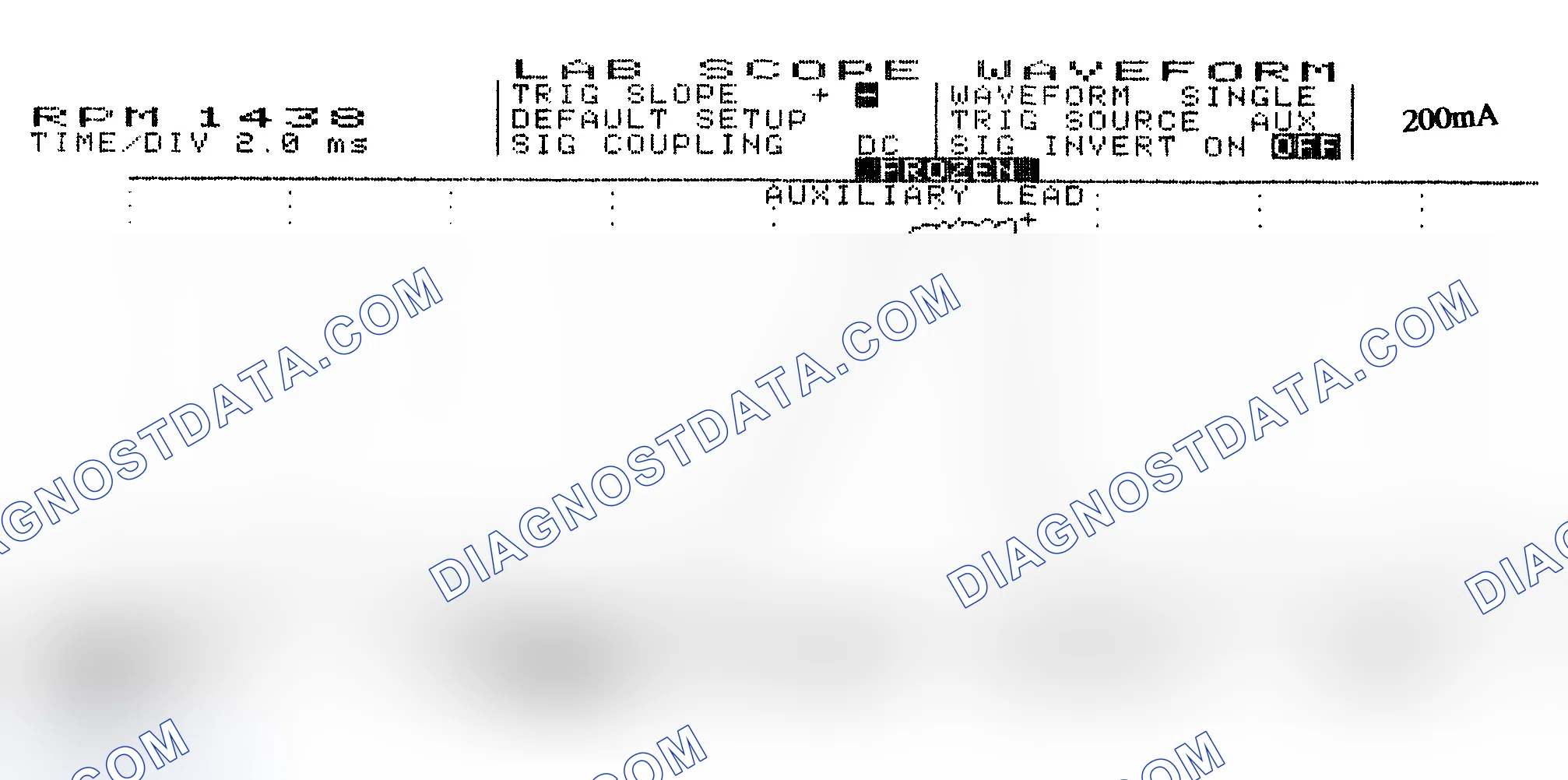 Scheme 15: Single Injector w/Normal Current Flow - Current Pattern