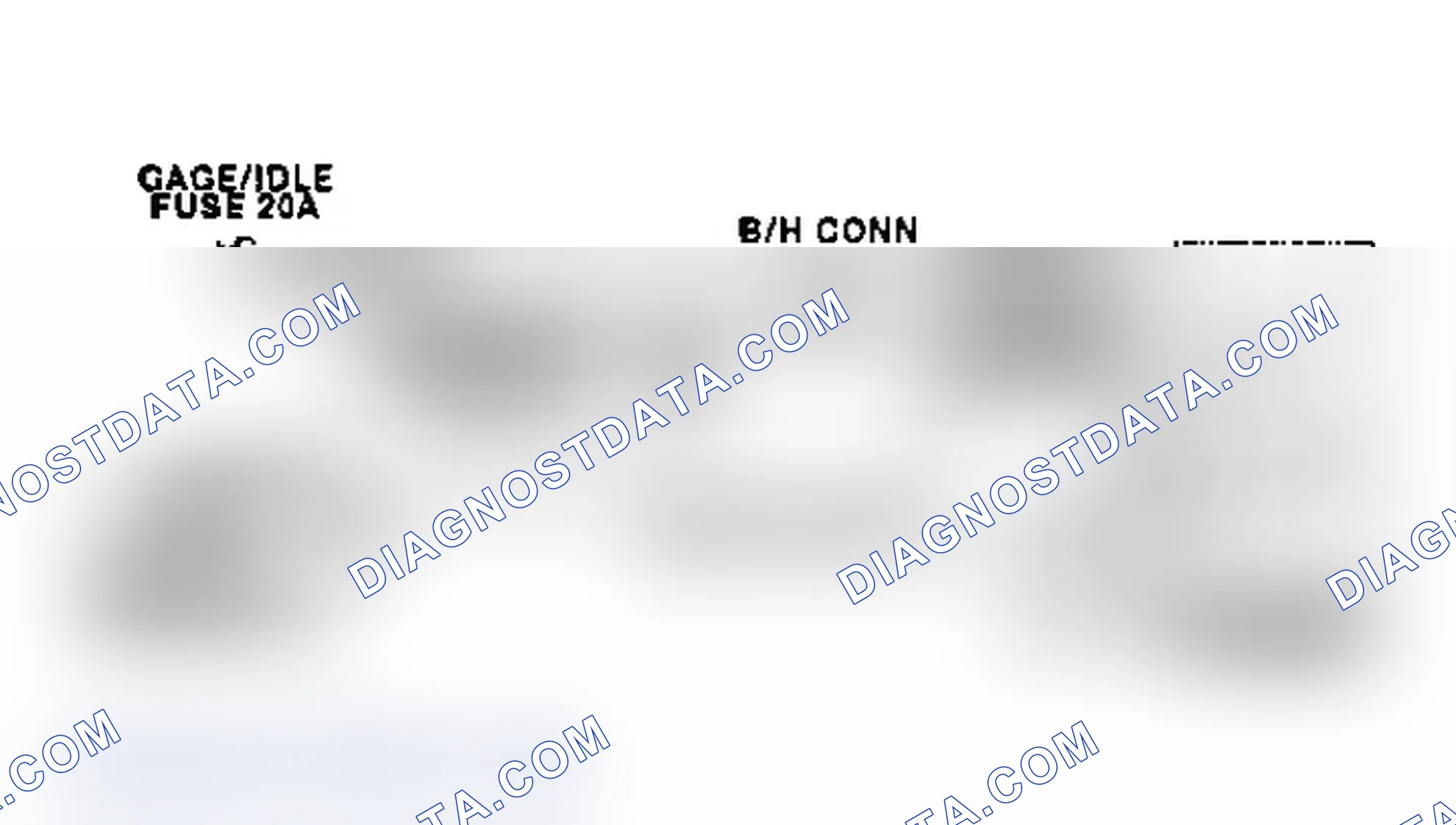 Scheme 7: Cooling Fan Circuit Wiring Diagram ("R" & "V" Series with 7.4L with A/C)