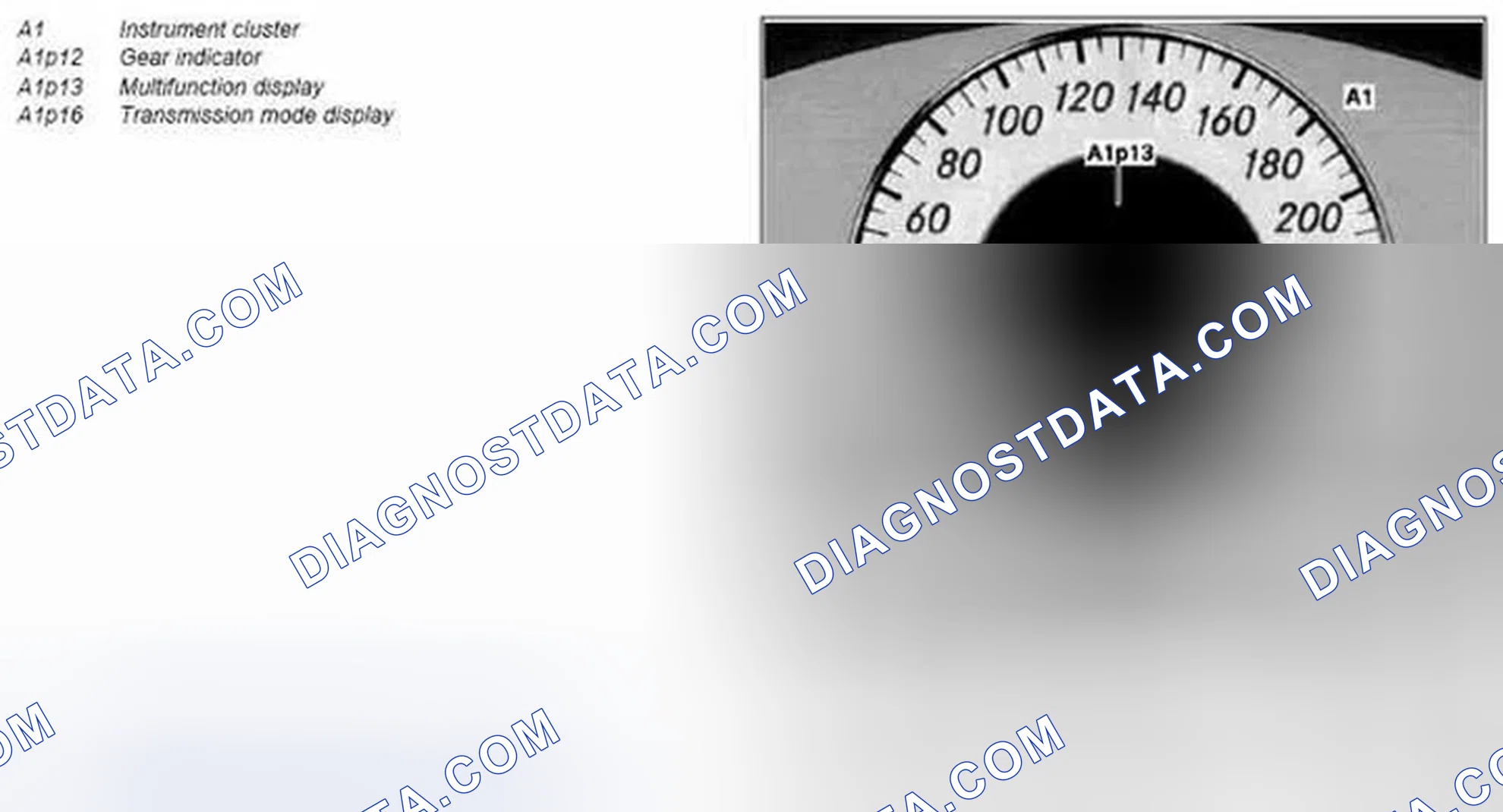 Scheme 187: Automatic transmission (AT), driver information - GF27.10-P-0001-02NTL