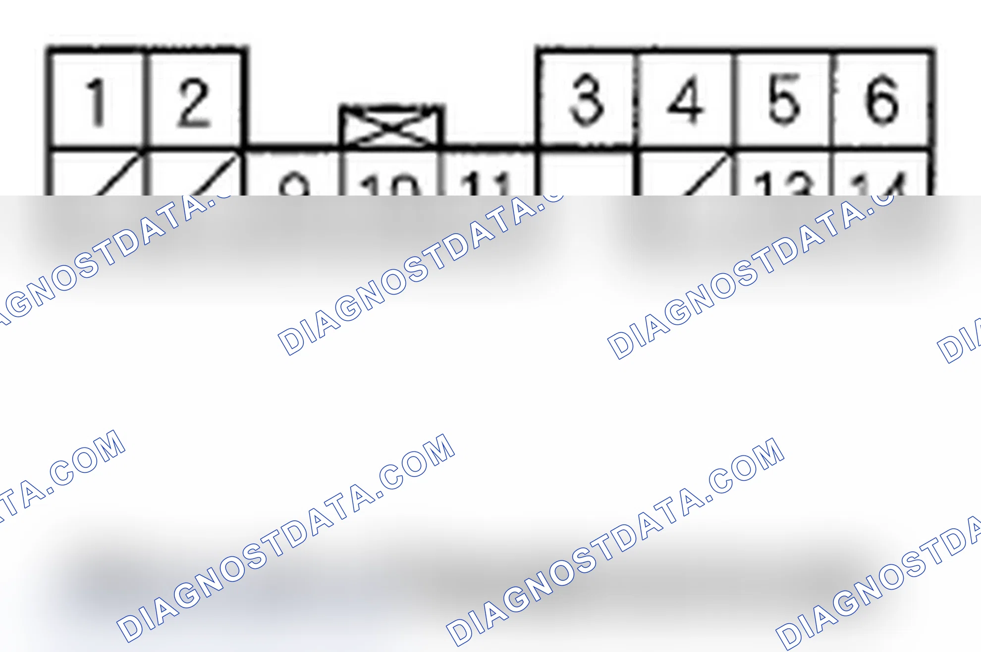 Scheme 38: XM Receiver Connector A (14P)