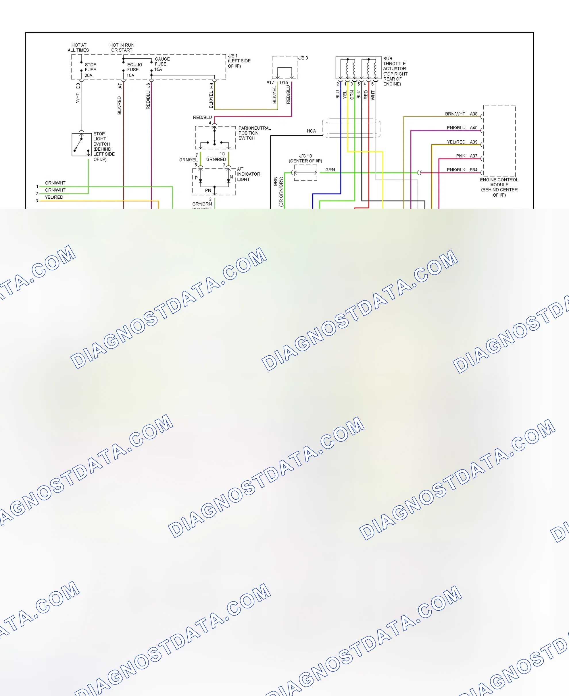 Scheme 23: Traction Control (TRAC) System Wiring Diagram (1995 3 Of 3)
